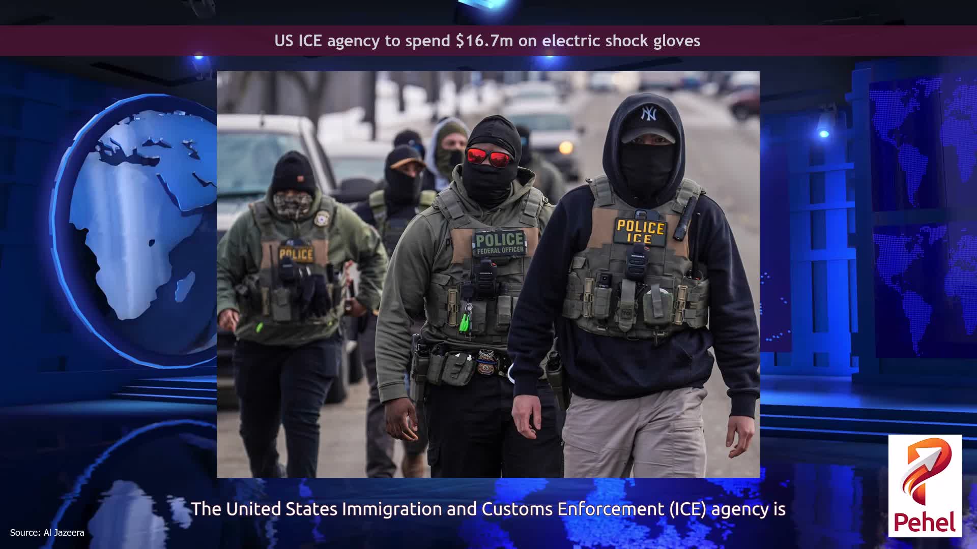 US ICE agency to spend $16.7m on electric shock gloves