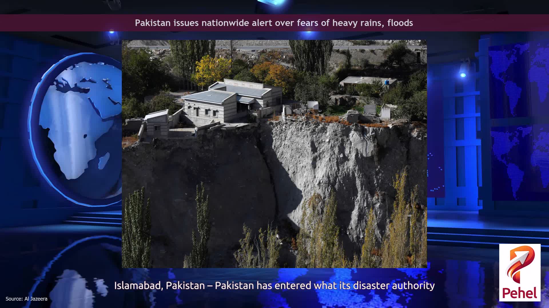 Pakistan issues nationwide alert over fears of heavy rains, floods