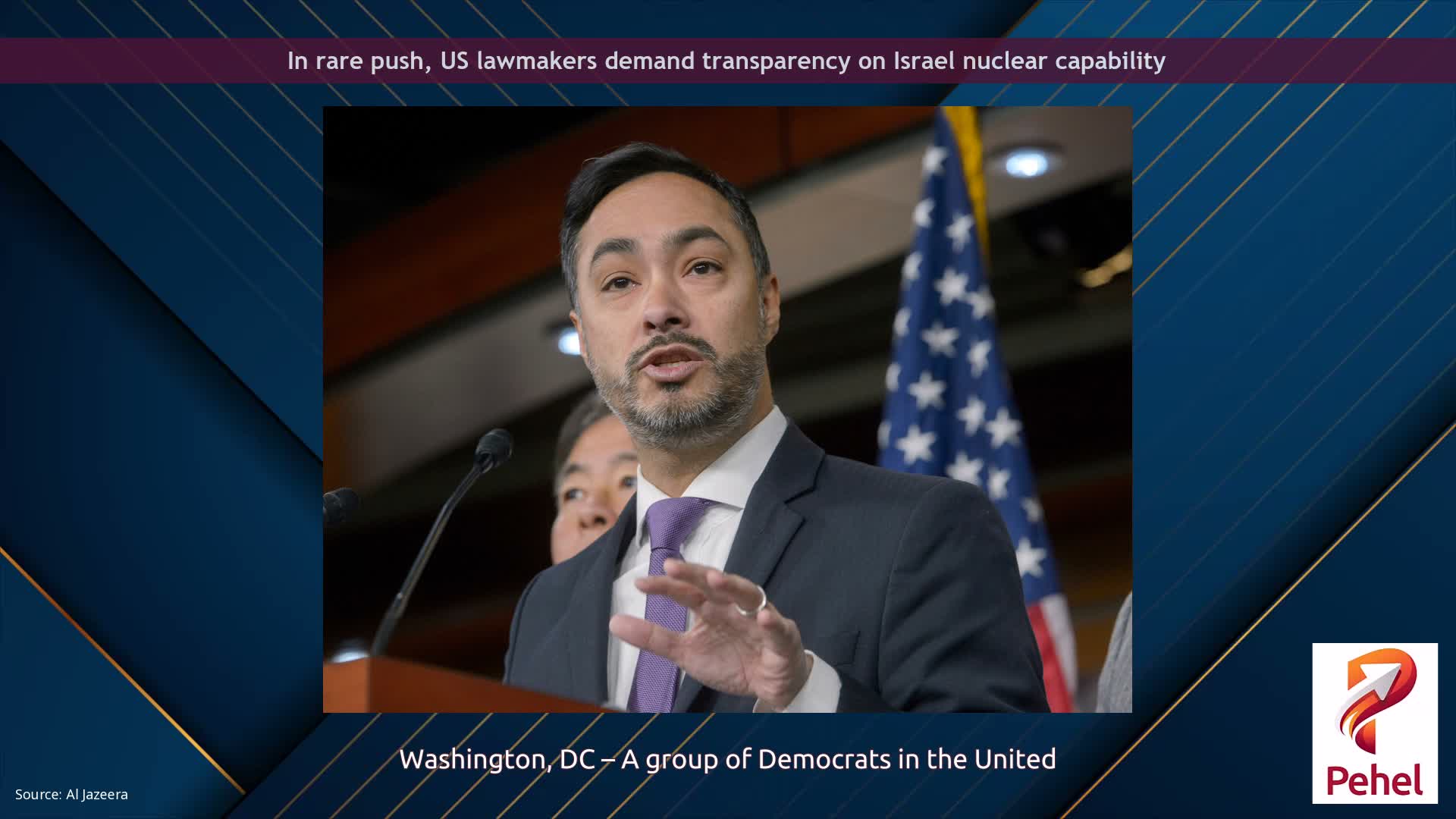 In rare push, US lawmakers demand transparency on Israel nuclear capability