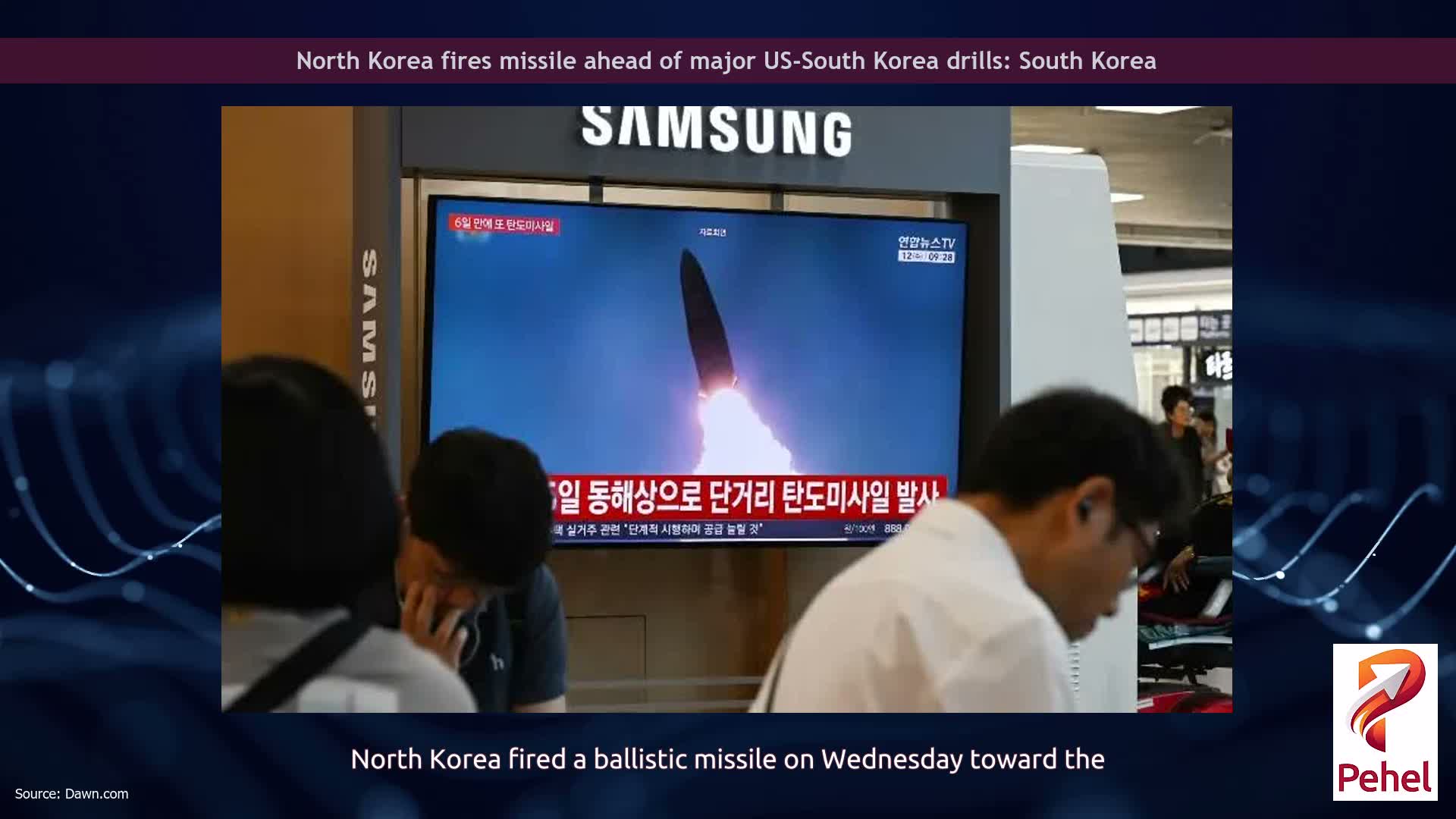 North Korea fires missile ahead of major US-South Korea drills: South Korea