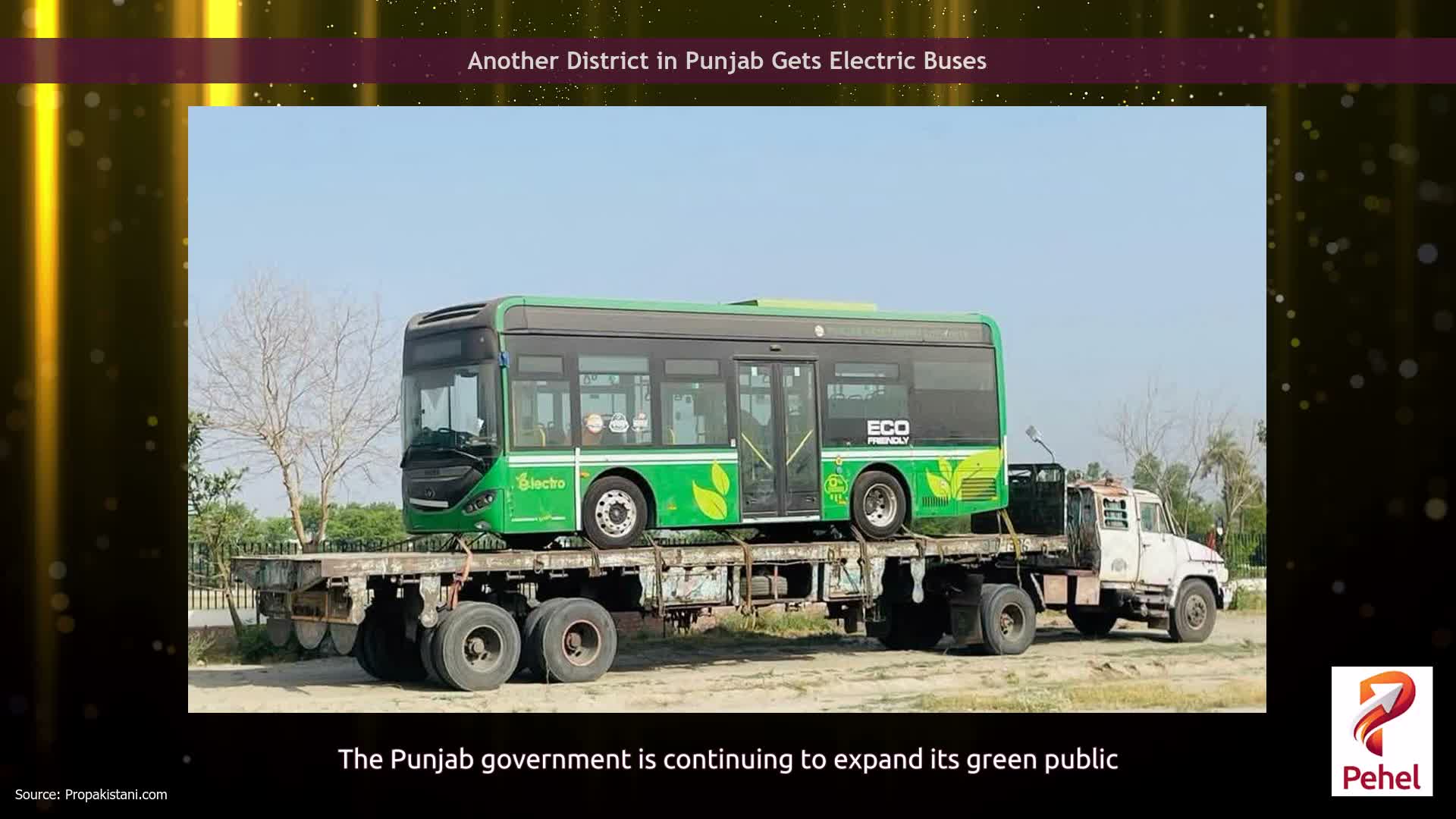 Another District in Punjab Gets Electric Buses