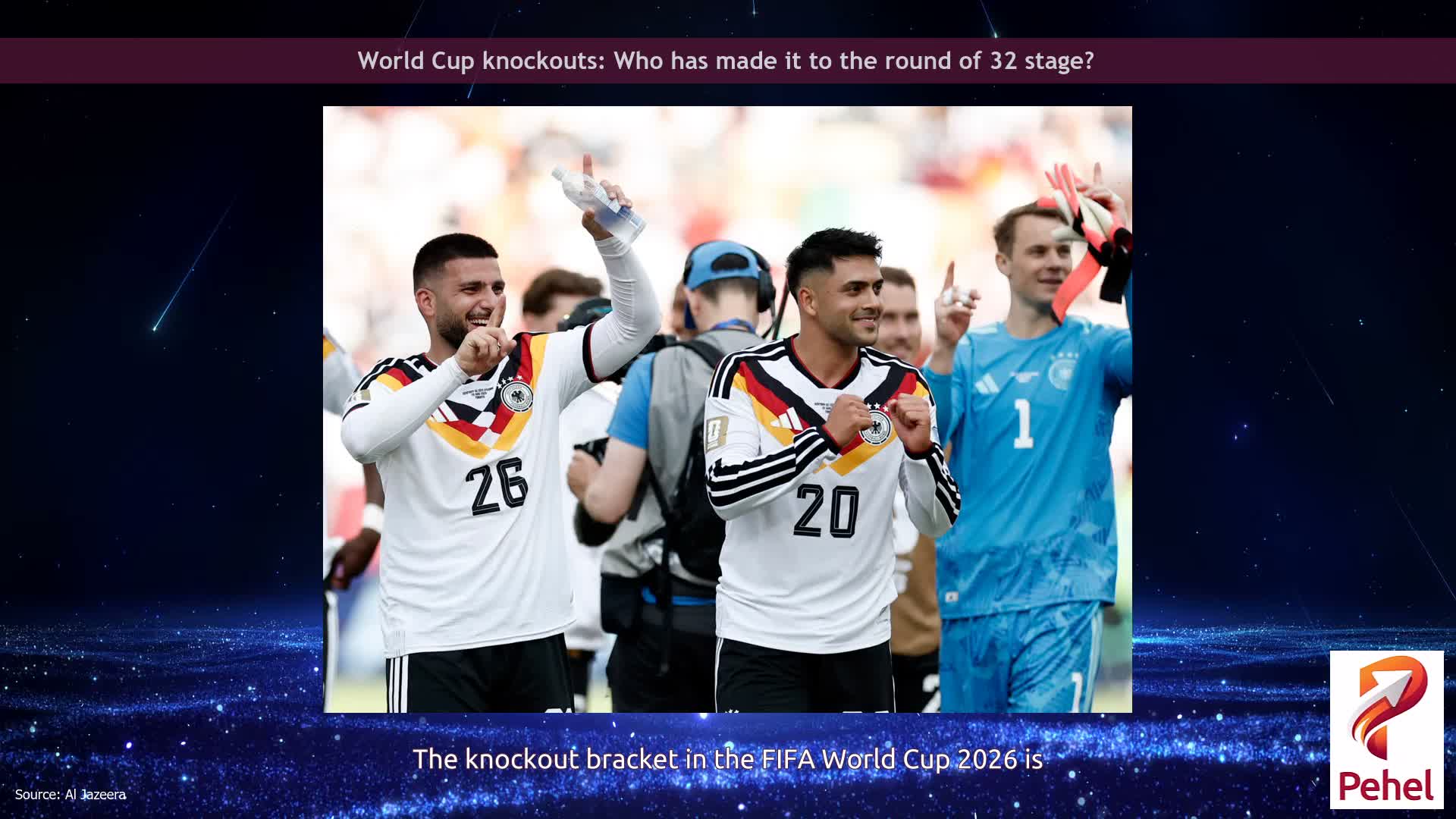 World Cup knockouts: Who has made it to the round of 32 stage?