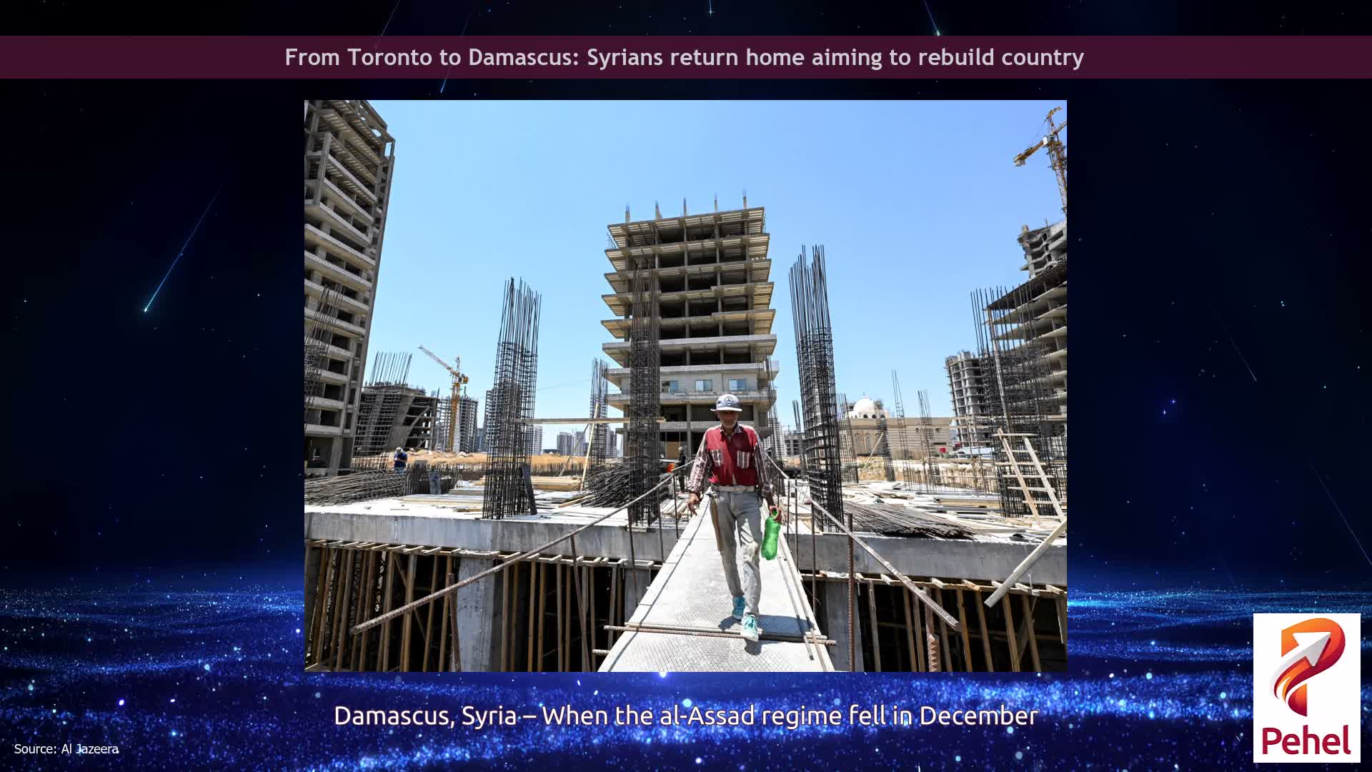 From Toronto to Damascus: Syrians return home aiming to rebuild country