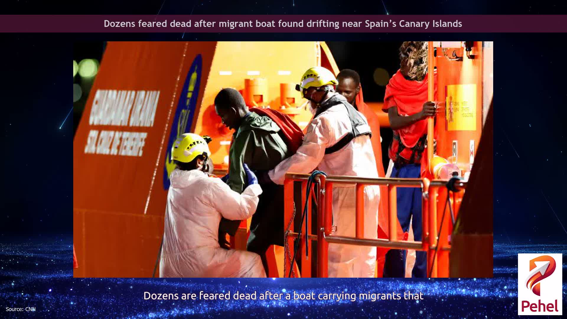 Dozens feared dead after migrant boat found drifting near Spain’s Canary Islands