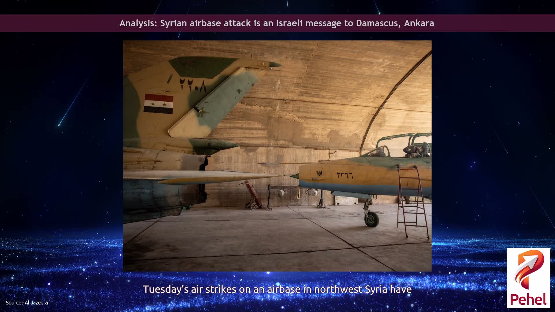 Analysis: Syrian airbase attack is an Israeli message to Damascus, Ankara