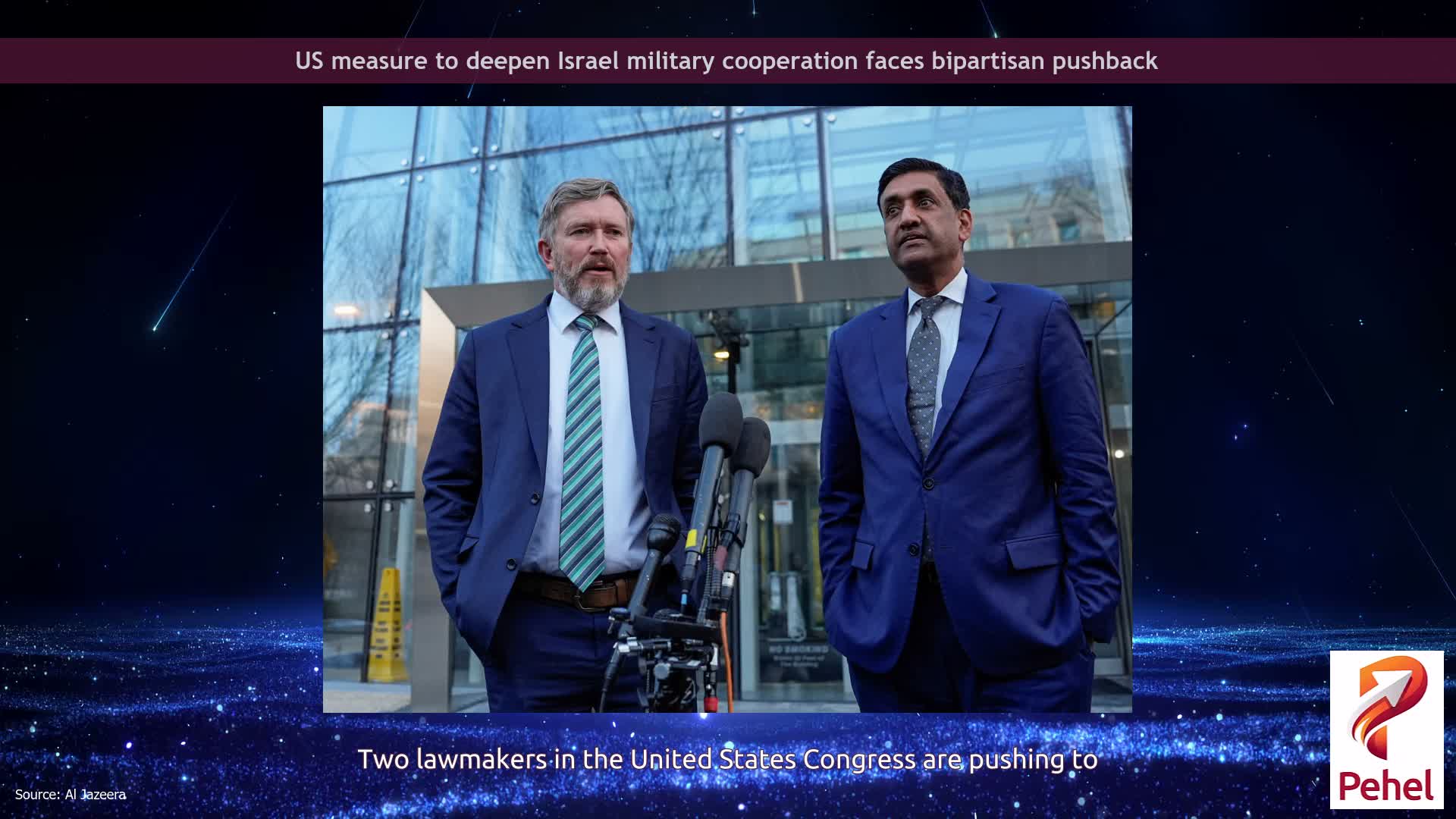 US measure to deepen Israel military cooperation faces bipartisan pushback