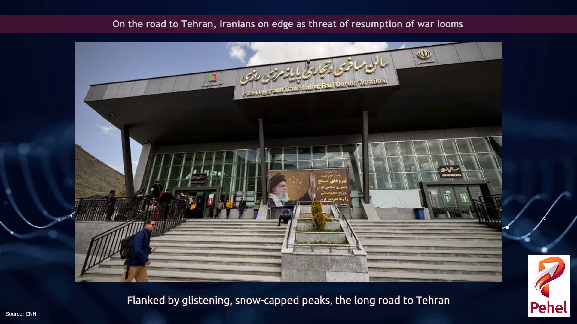 On the road to Tehran, Iranians on edge as threat of resumption of war looms