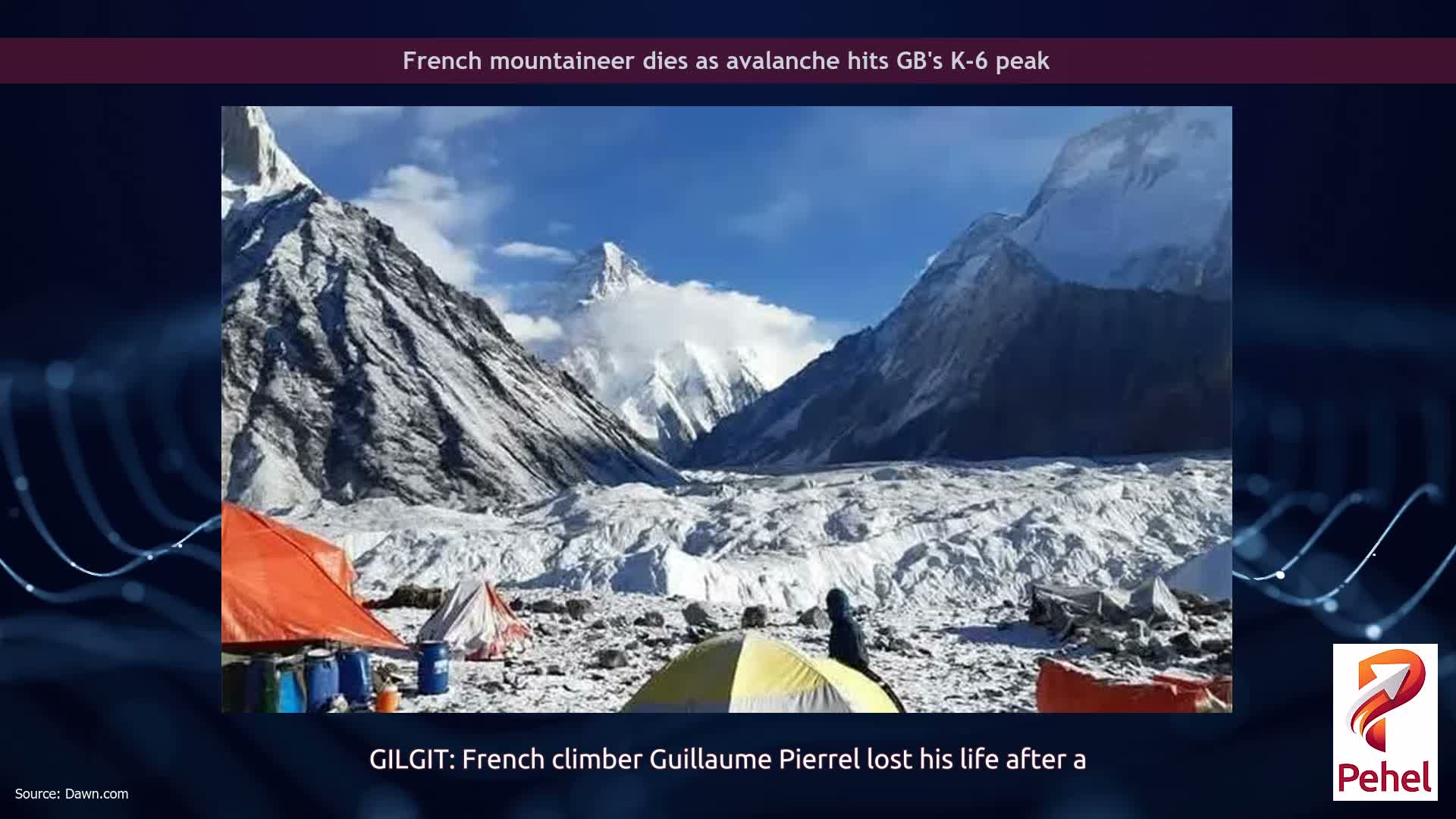 French mountaineer dies as avalanche hits GB's K-6 peak