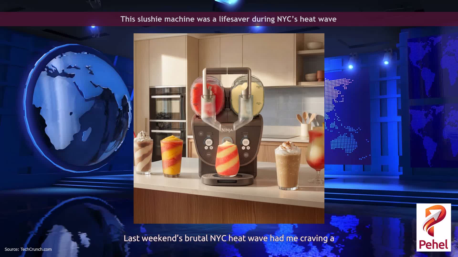 This slushie machine was a lifesaver during NYC’s heat wave
