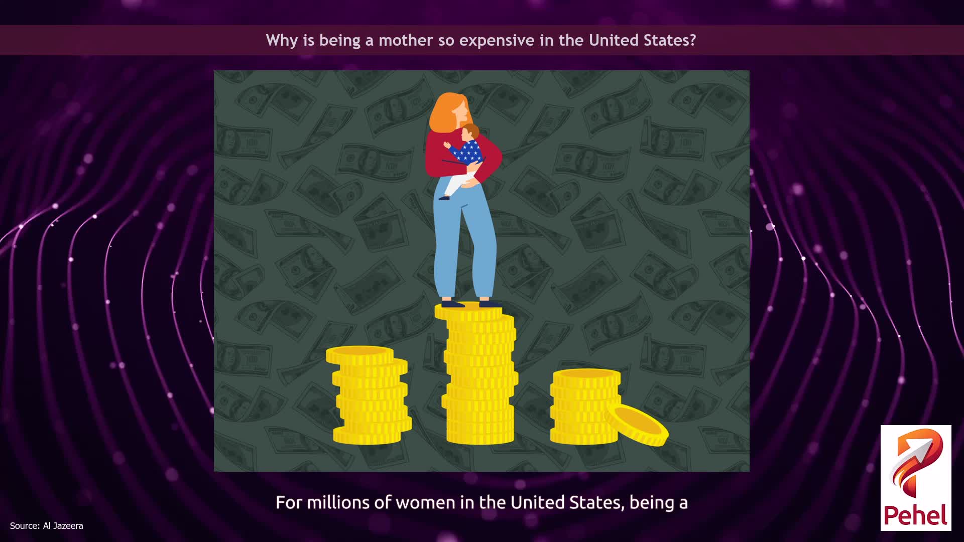 Why is being a mother so expensive in the United States?