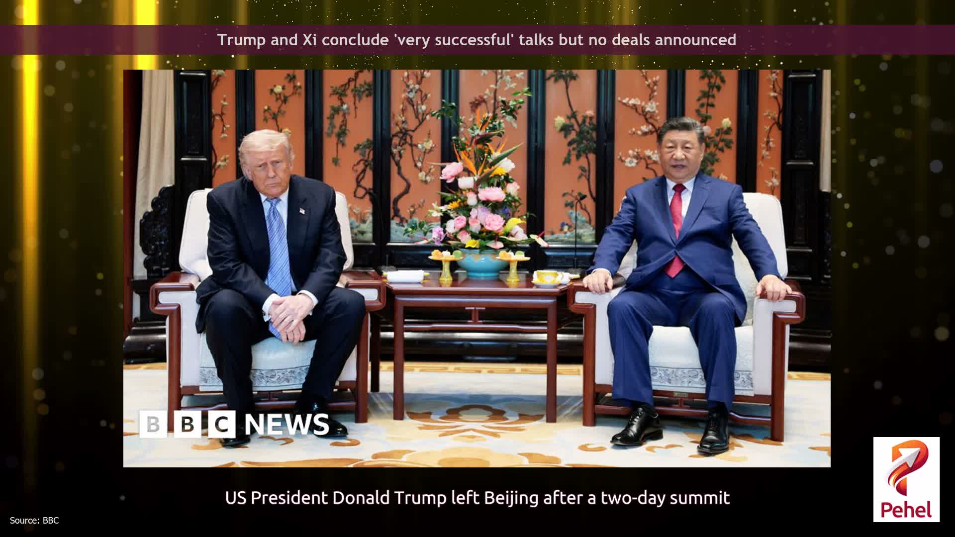 Trump and Xi conclude 'very successful' talks but no deals announced
