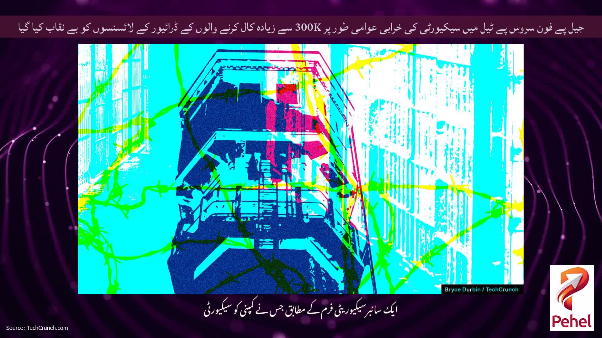 جیل پے فون سروس پے ٹیل میں سیکیورٹی کی خرابی عوامی طور پر 300K سے زیادہ کال کرنے والوں کے ڈرائیور کے لائسنسوں کو بے نقاب کیا گیا