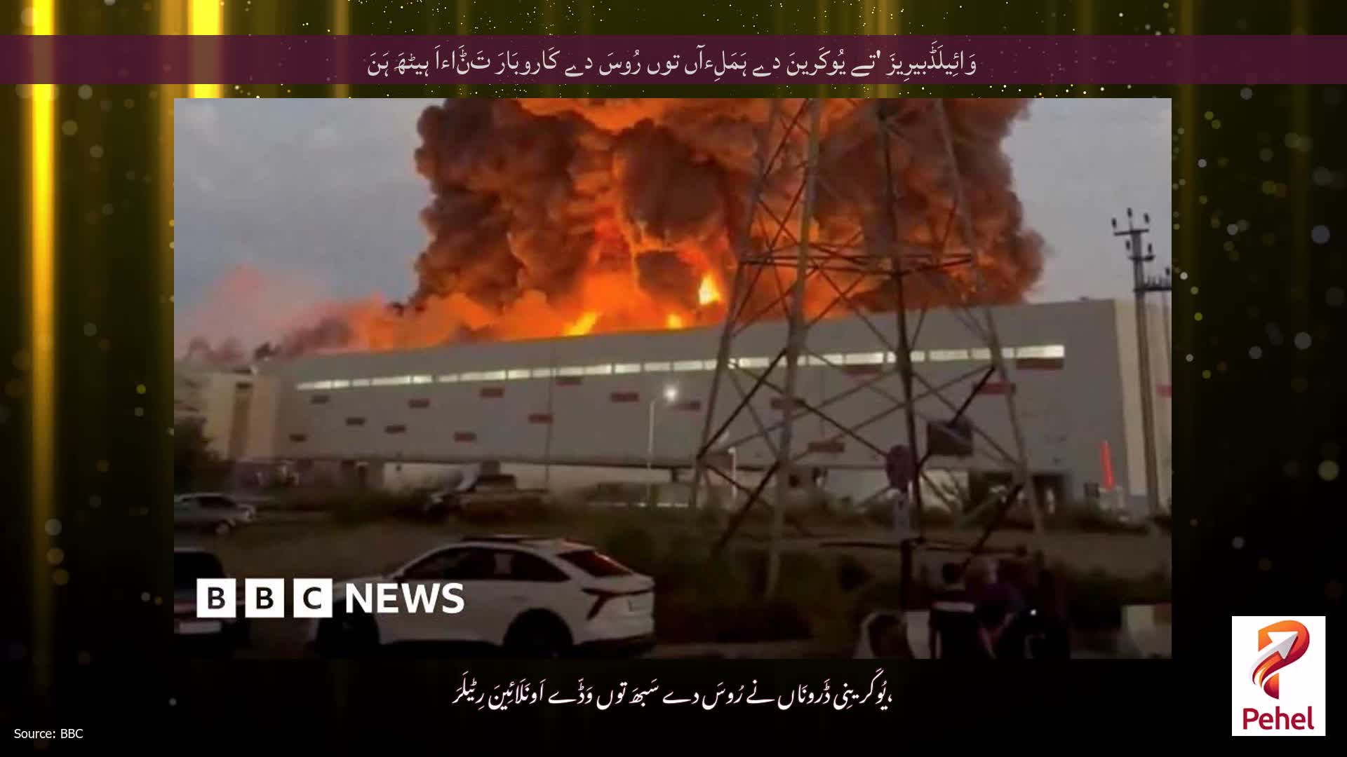 وَائِیلَڈَبیرِیزَ 'تے یُوکَرینَ دے ہَمَلِءآں توں رُوسَ دے کَاروبَارَ تَݨَاءاَ ہیٹھَ ہَنَ