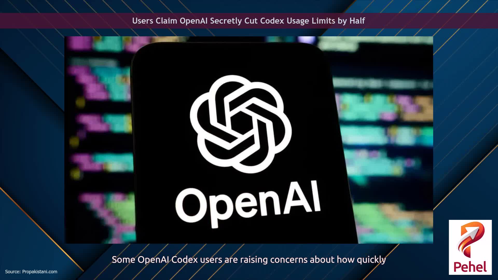 Users Claim OpenAI Secretly Cut Codex Usage Limits by Half