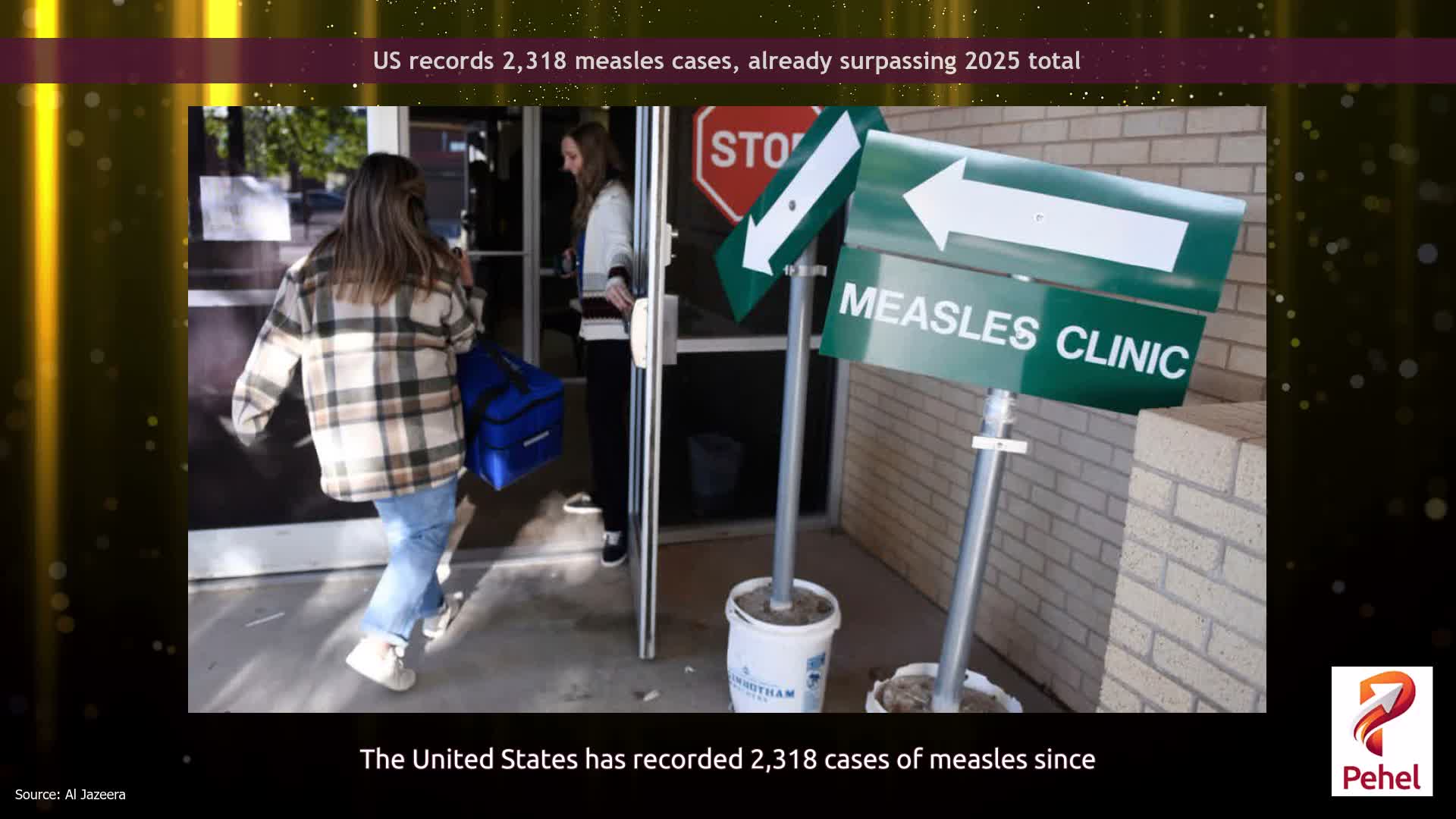 US records 2,318 measles cases, already surpassing 2025 total