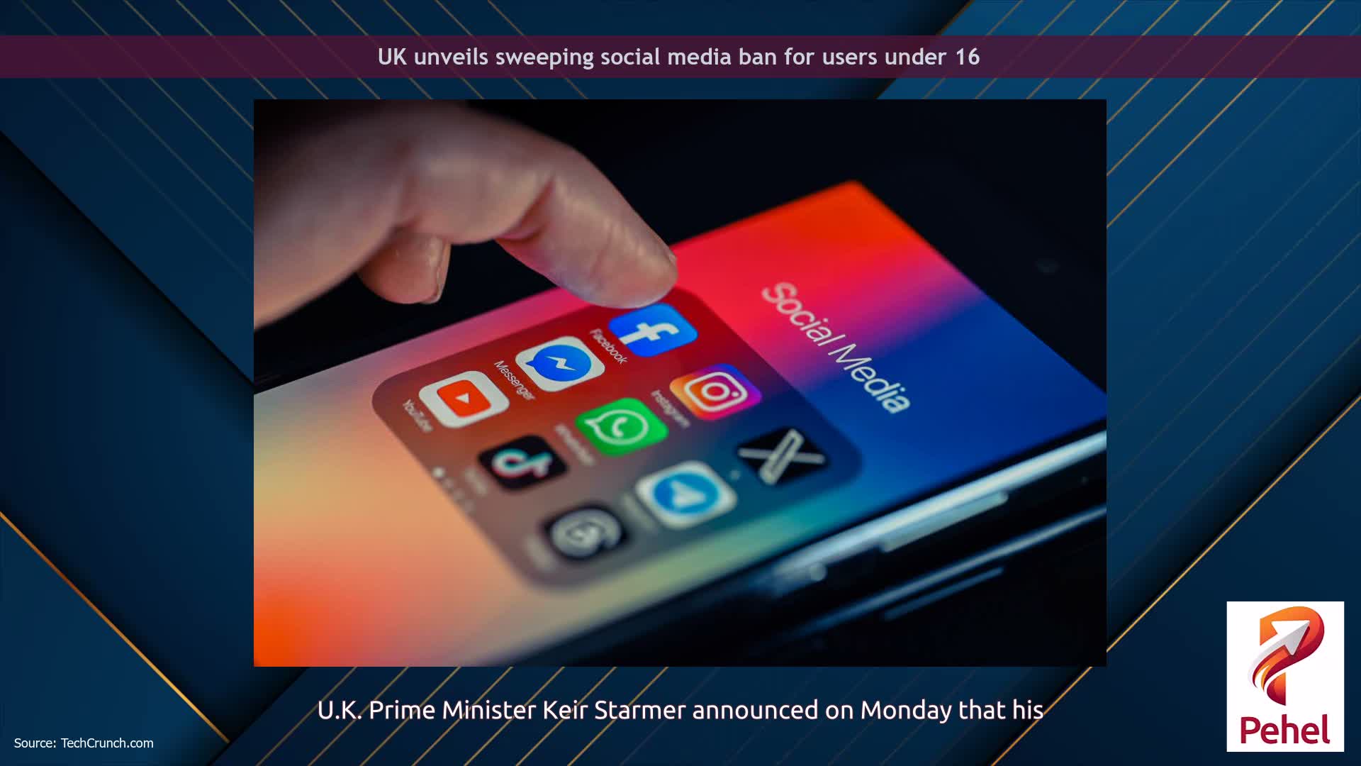 UK unveils sweeping social media ban for users under 16