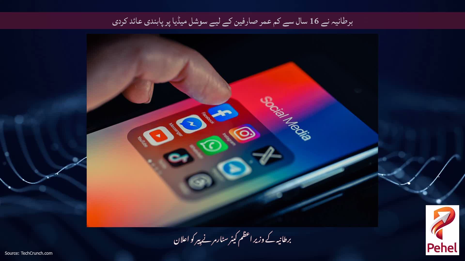 برطانیہ نے 16 سال سے کم عمر صارفین کے لیے سوشل میڈیا پر پابندی عائد کردی