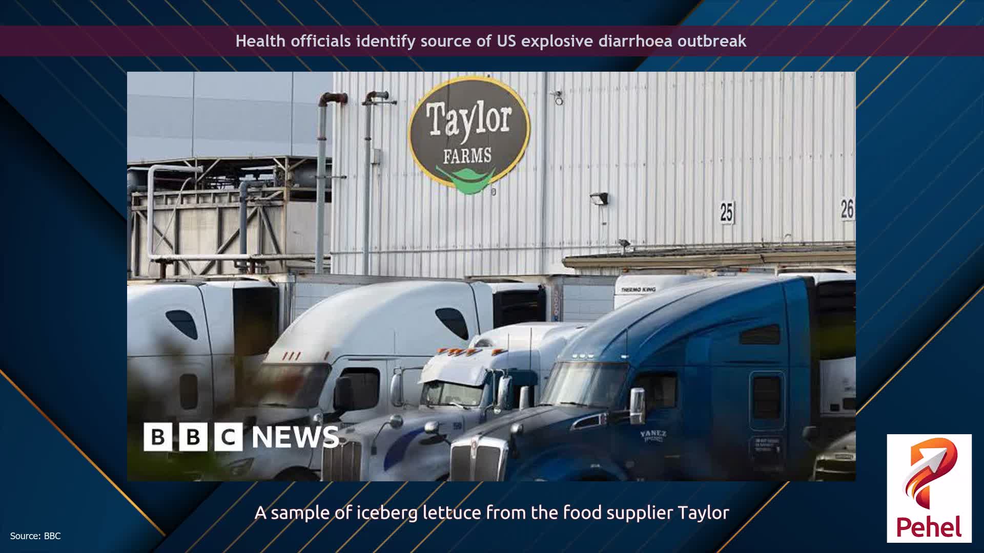 Health officials identify source of US explosive diarrhoea outbreak