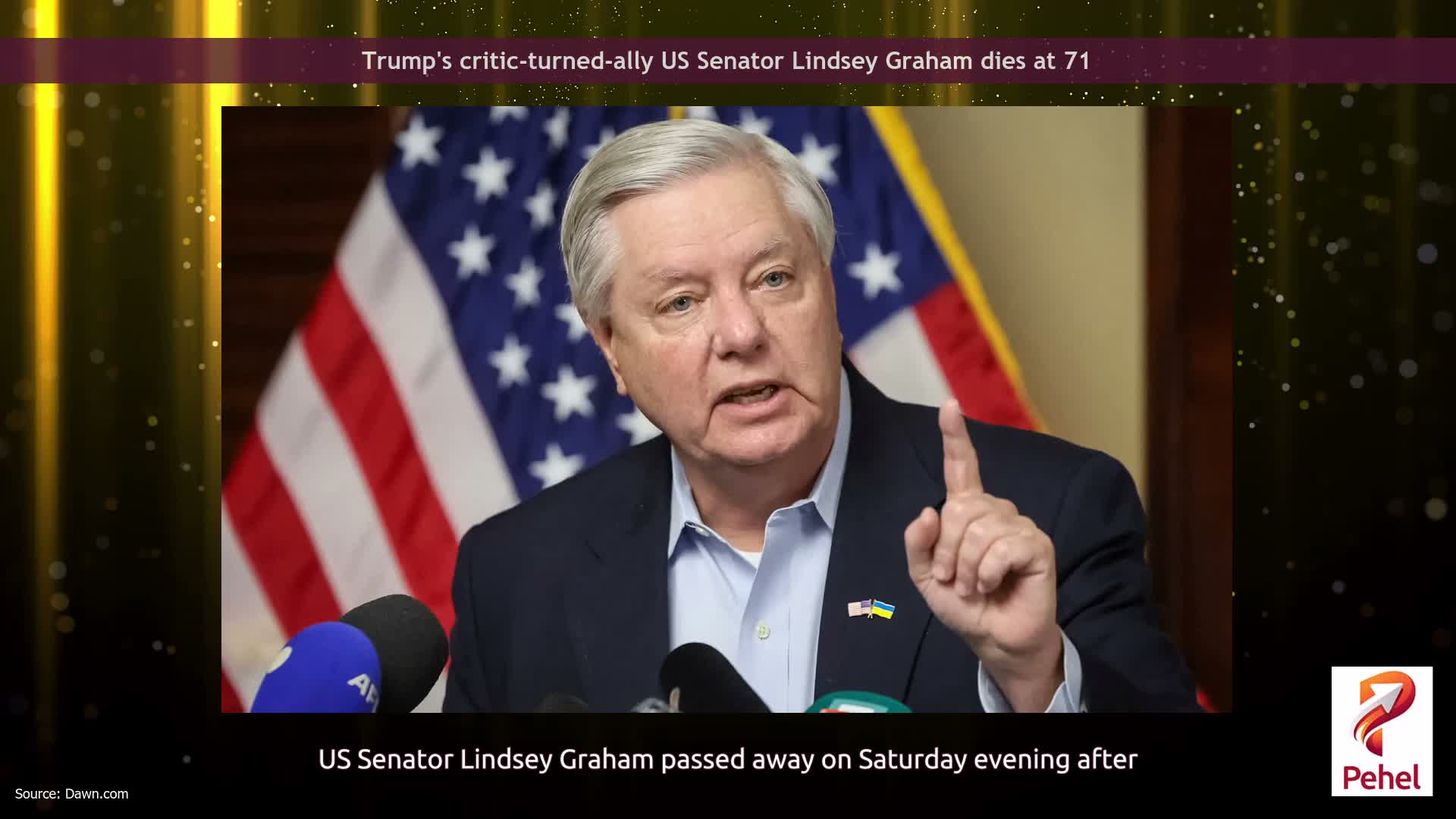 Trump's critic-turned-ally US Senator Lindsey Graham dies at 71
