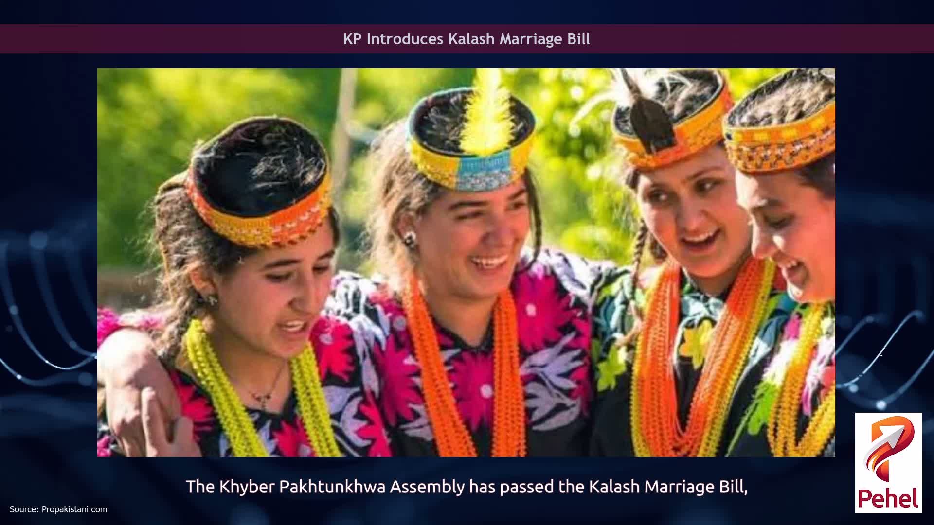 KP Introduces Kalash Marriage Bill