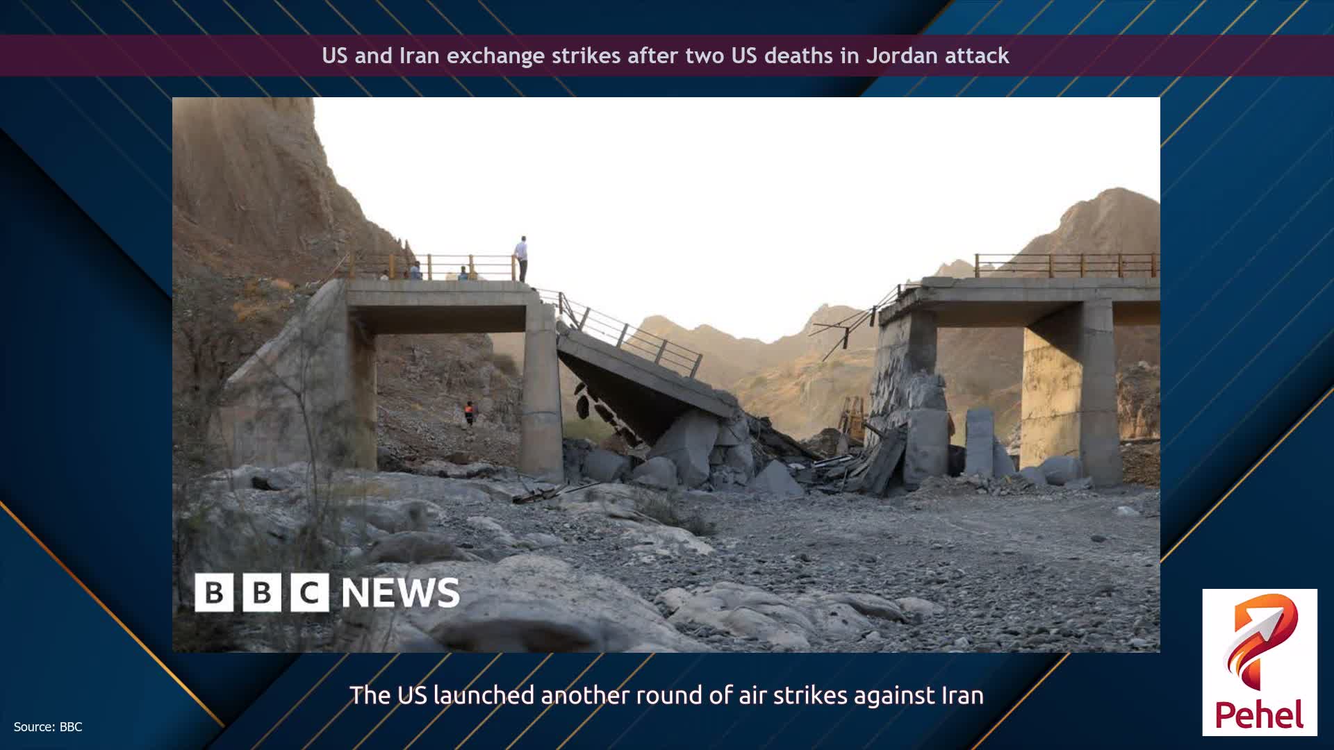 US and Iran exchange strikes after two US deaths in Jordan attack