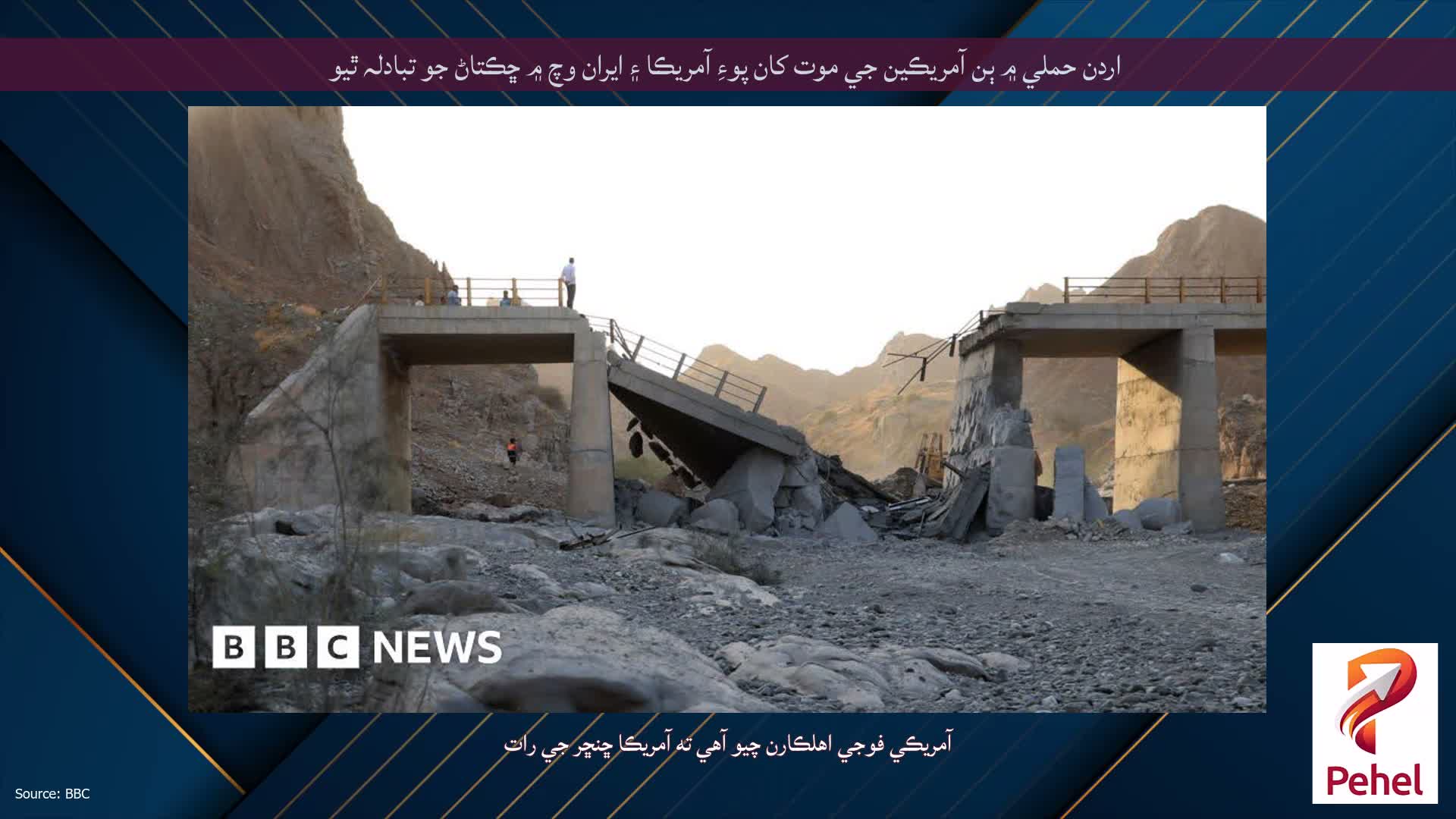 اردن حملي ۾ ٻن آمريڪين جي موت کان پوءِ آمريڪا ۽ ايران وچ ۾ ڇڪتاڻ جو تبادلہ ٿيو