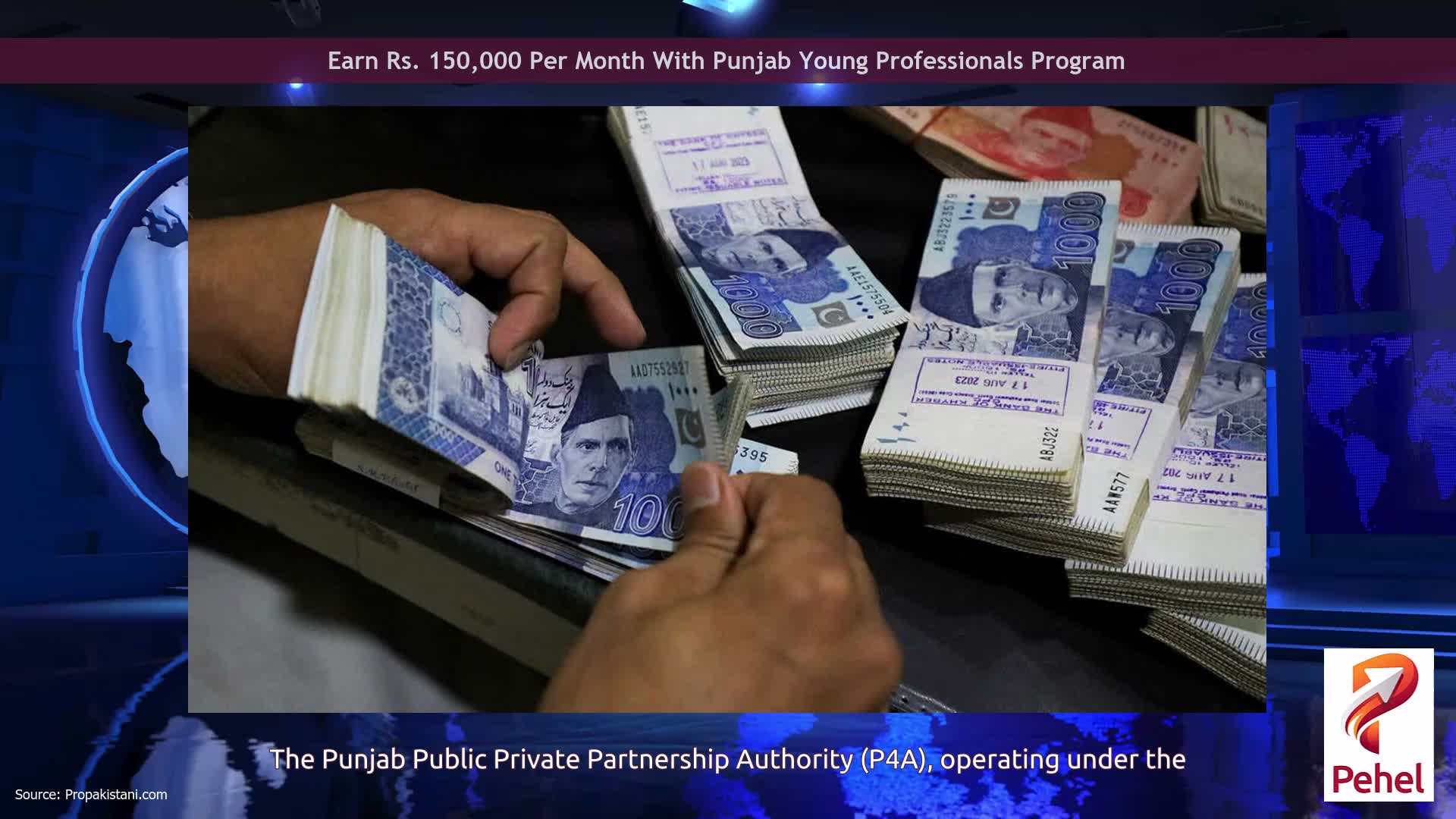 Earn Rs. 150,000 Per Month With Punjab Young Professionals Program