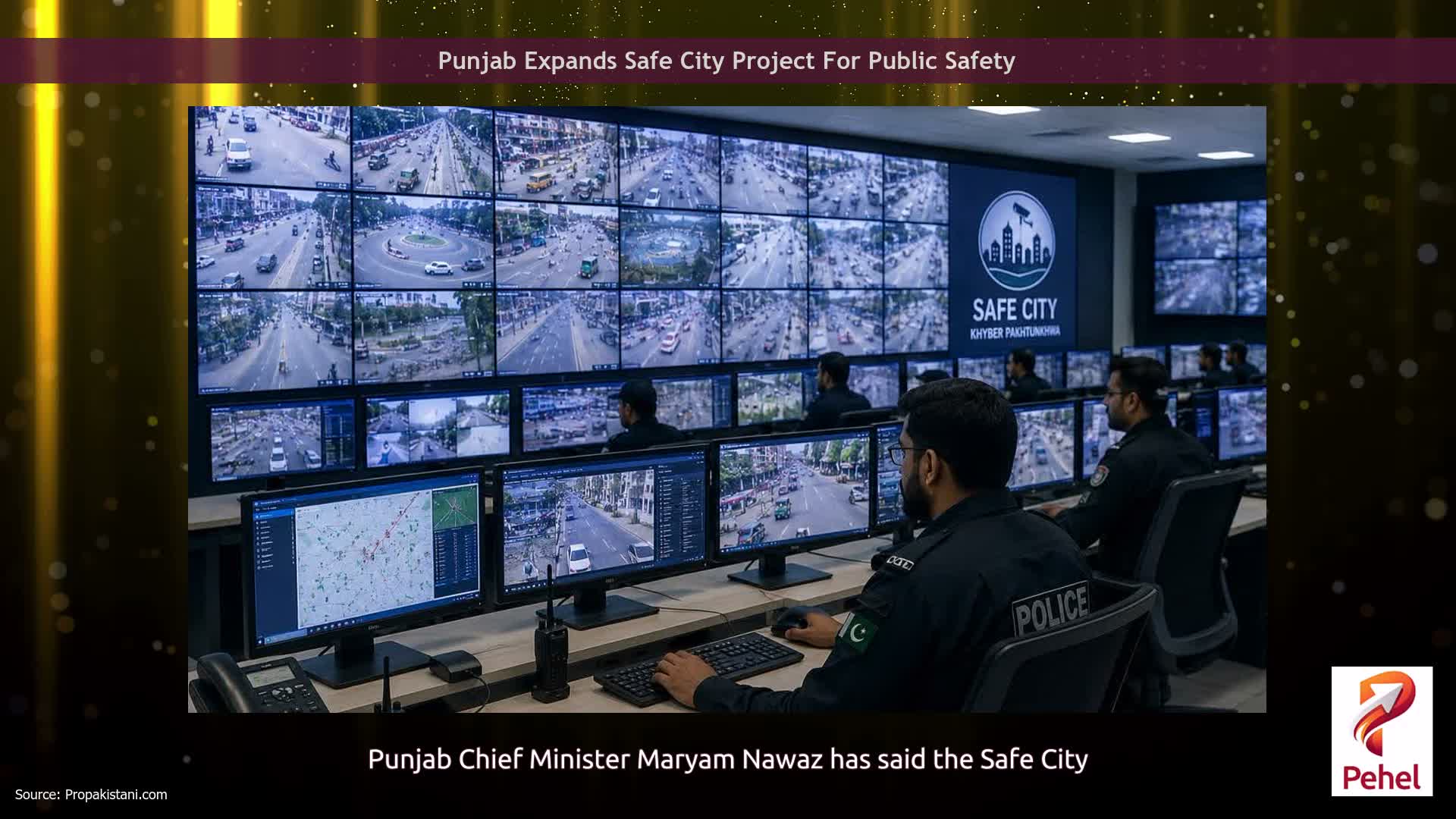 Punjab Expands Safe City Project For Public Safety