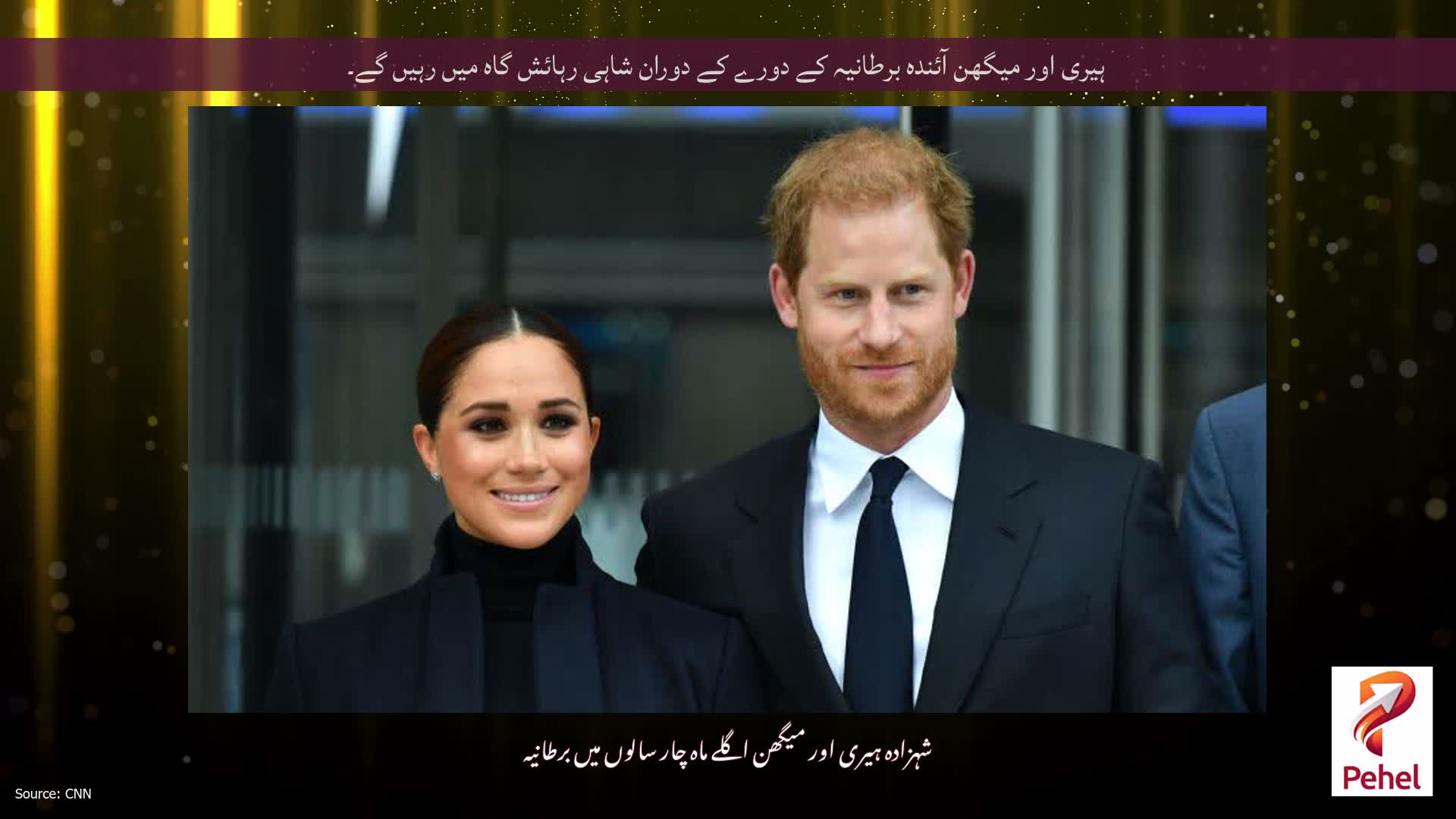 ہیری اور میگھن آئندہ برطانیہ کے دورے کے دوران شاہی رہائش گاہ میں رہیں گے۔