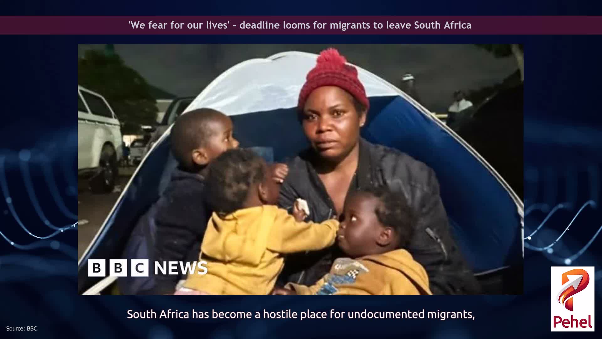 'We fear for our lives' - deadline looms for migrants to leave South Africa