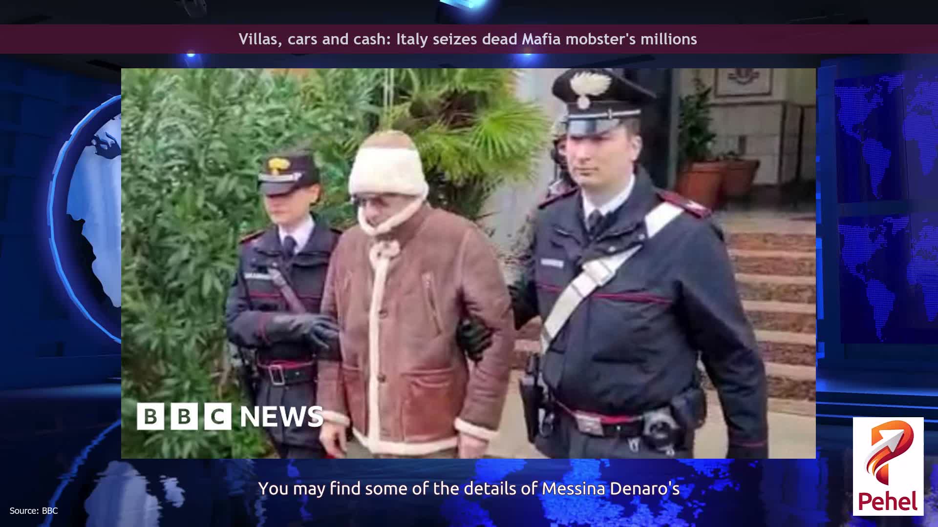 Villas, cars and cash: Italy seizes dead Mafia mobster's millions