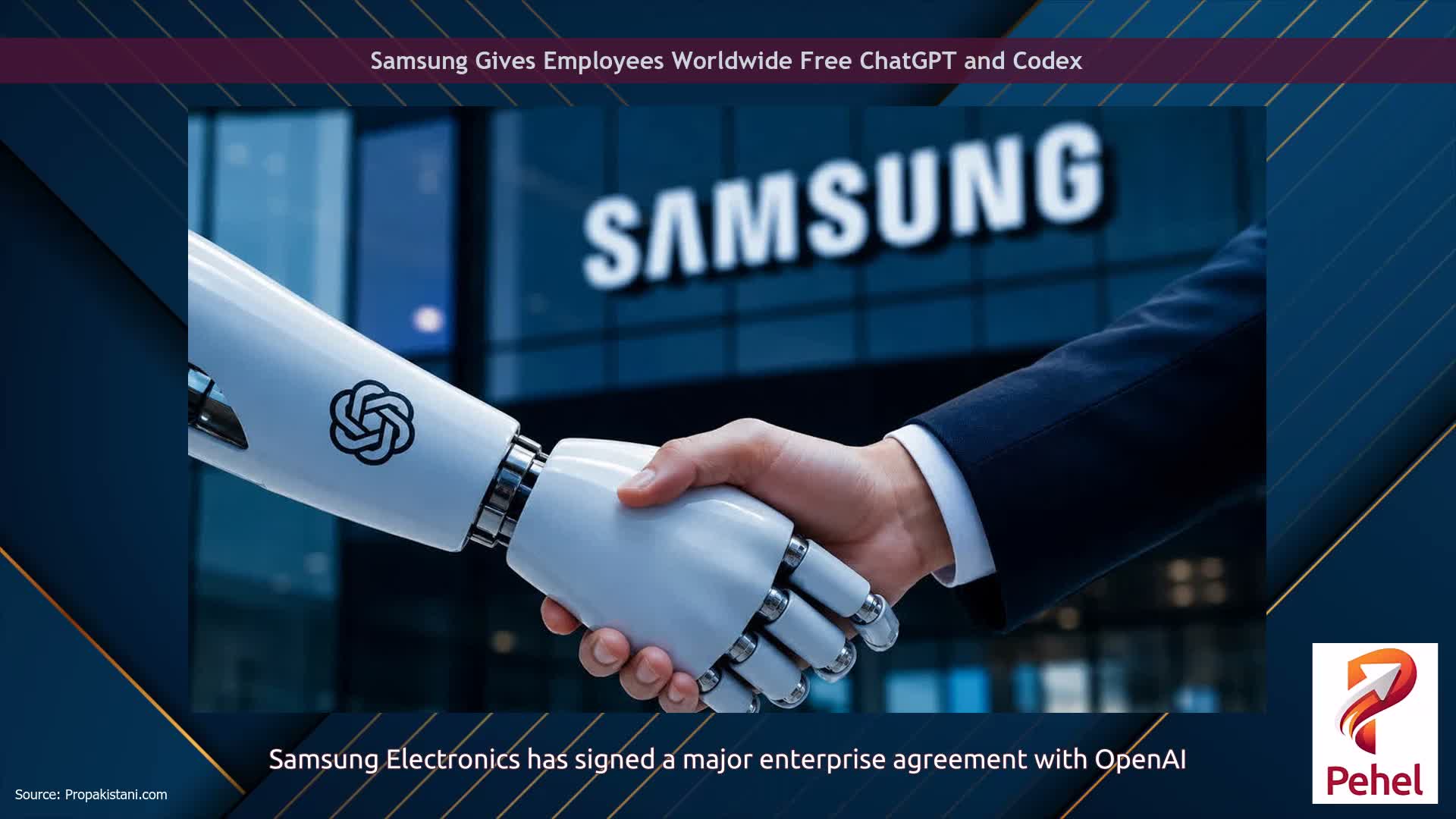Samsung Gives Employees Worldwide Free ChatGPT and Codex