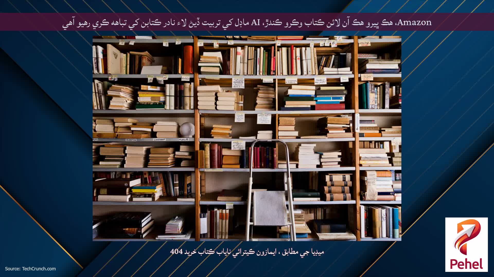 Amazon، هڪ ڀيرو هڪ آن لائن ڪتاب وڪرو ڪندڙ، AI ماڊل کي تربيت ڏيڻ لاء نادر ڪتابن کي تباهه ڪري رهيو آهي