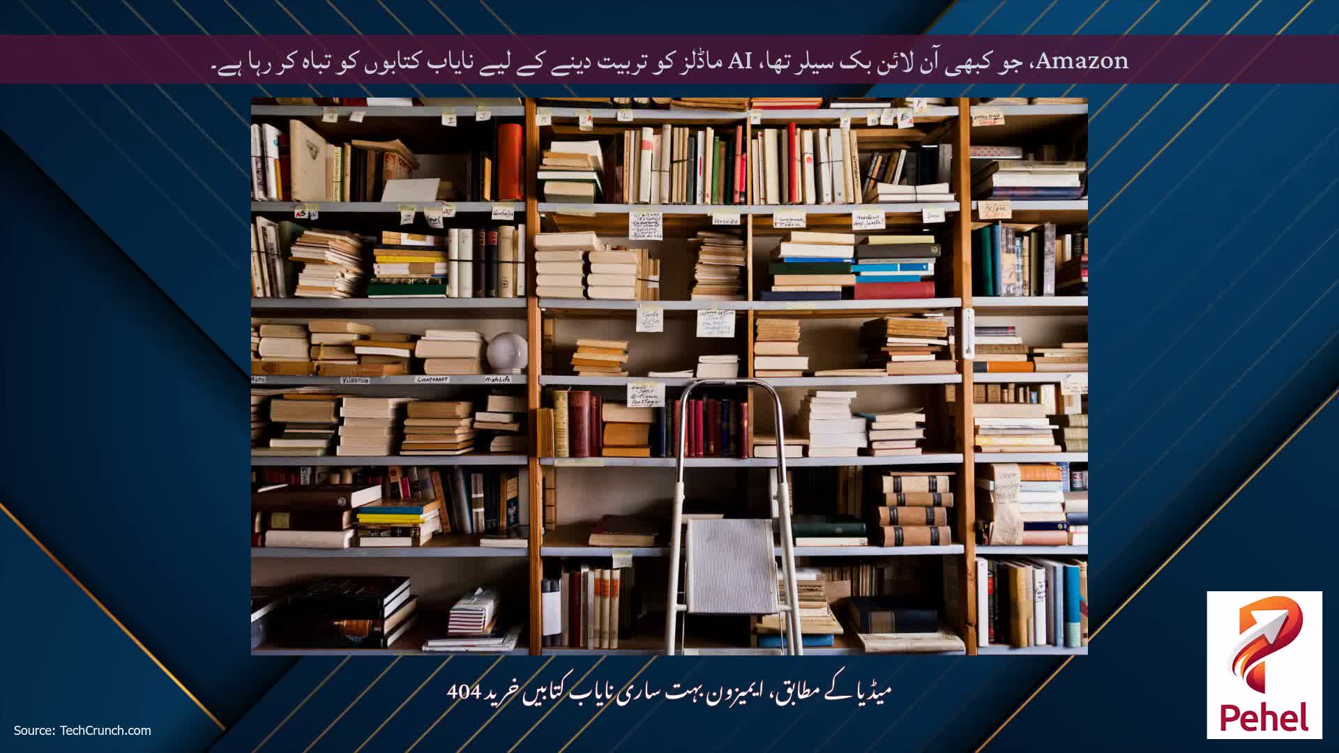Amazon، جو کبھی آن لائن بک سیلر تھا، AI ماڈلز کو تربیت دینے کے لیے نایاب کتابوں کو تباہ کر رہا ہے۔