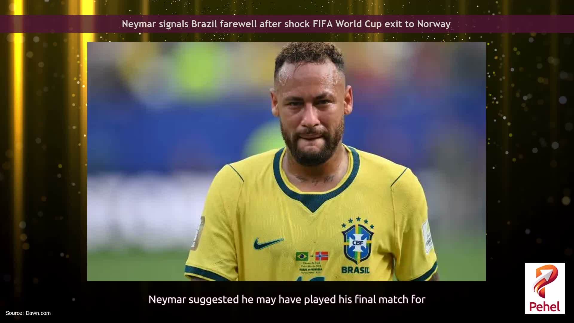 Neymar signals Brazil farewell after shock FIFA World Cup exit to Norway