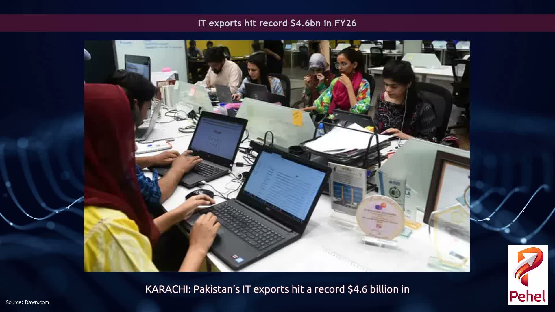 IT exports hit record $4.6bn in FY26