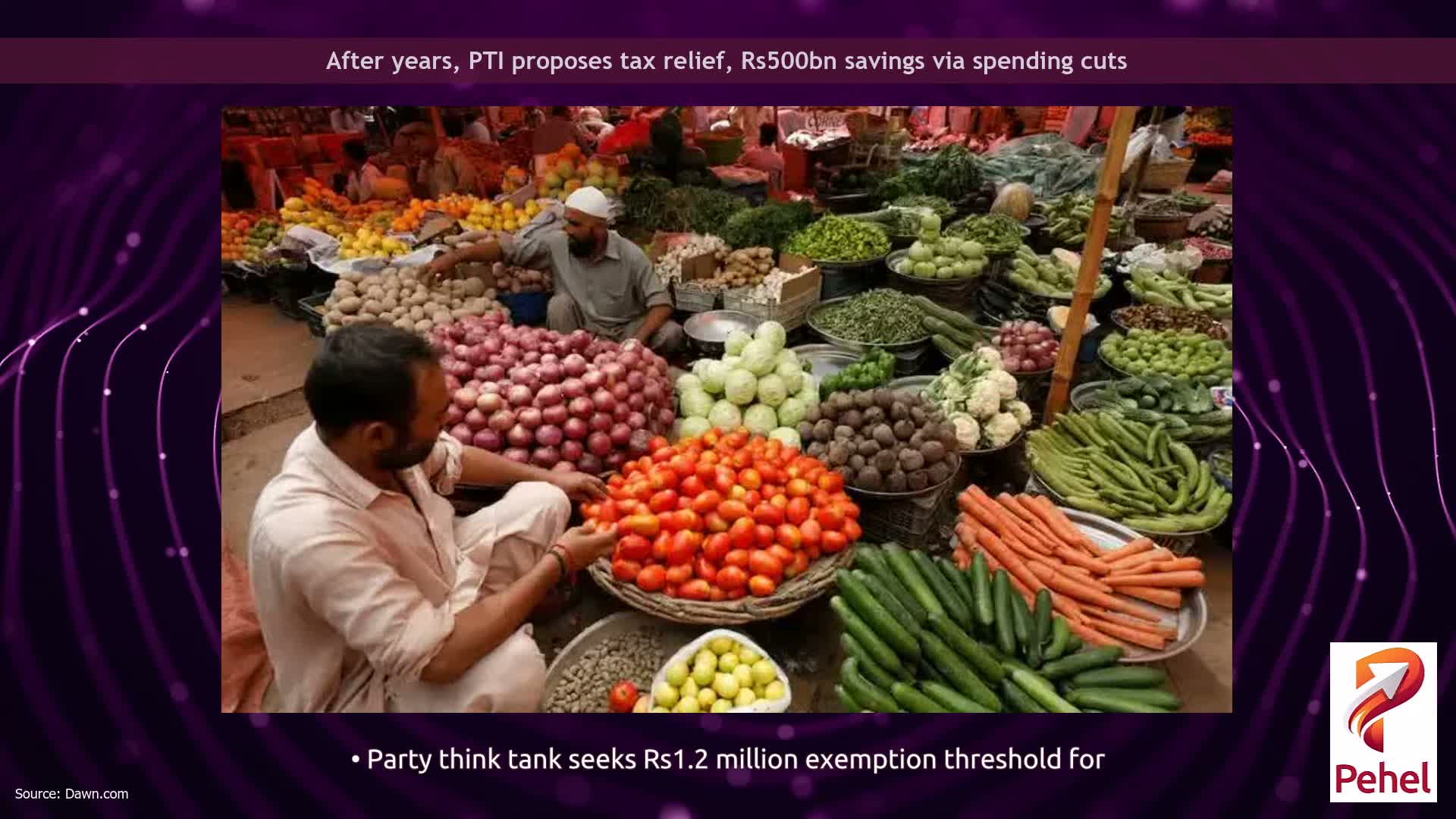 After years, PTI proposes tax relief, Rs500bn savings via spending cuts