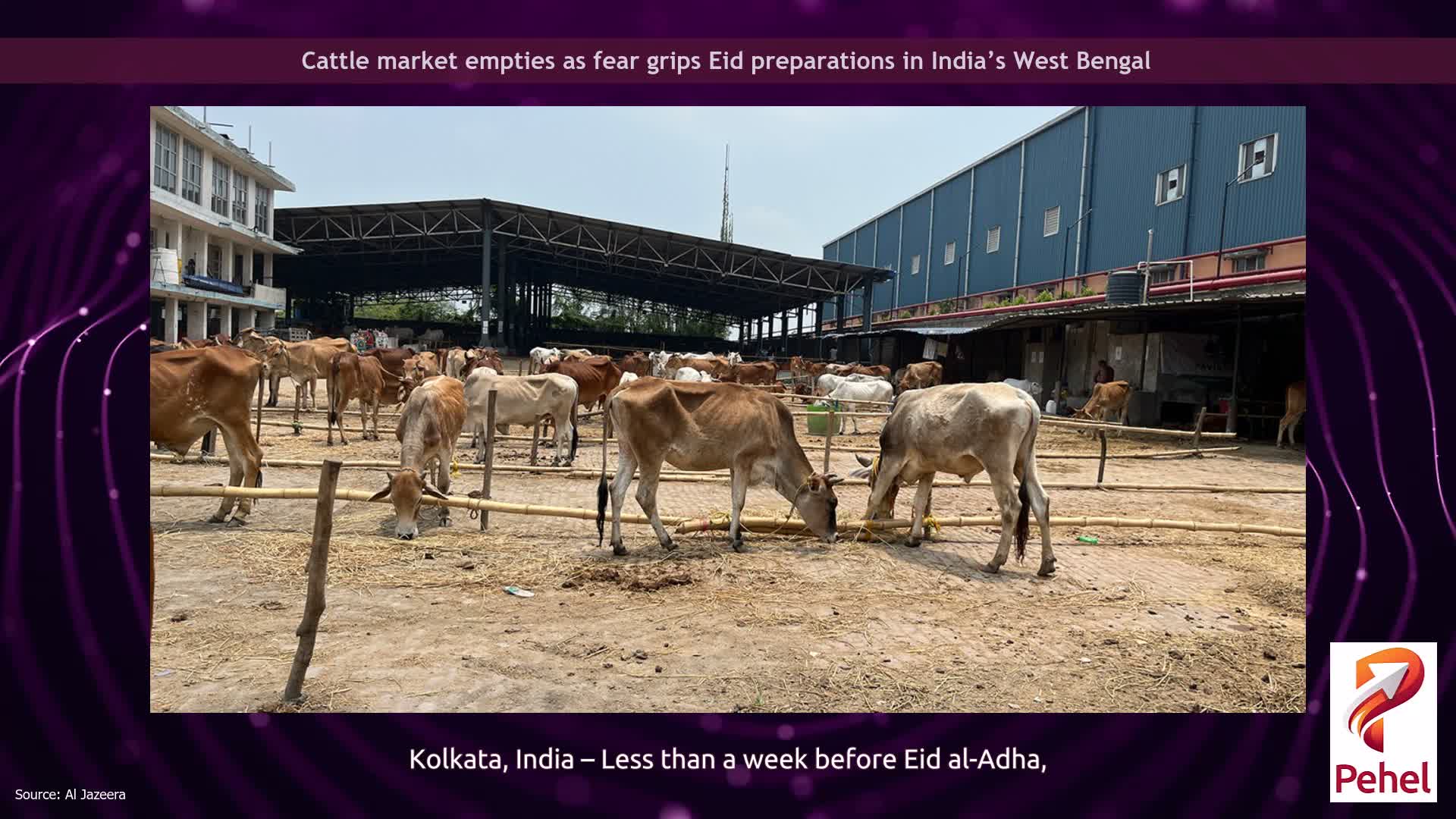 Cattle market empties as fear grips Eid preparations in India’s West Bengal