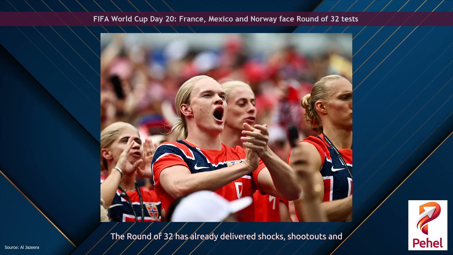 FIFA World Cup Day 20: France, Mexico and Norway face Round of 32 tests