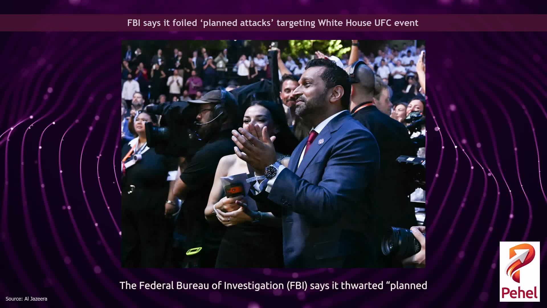 FBI says it foiled ‘planned attacks’ targeting White House UFC event