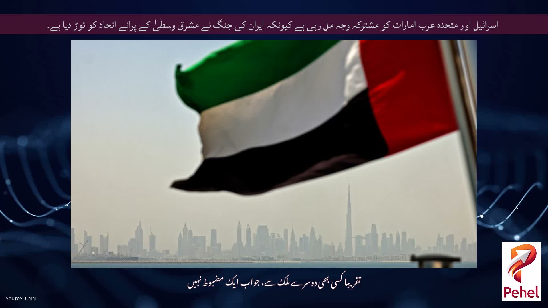 اسرائیل اور متحدہ عرب امارات کو مشترکہ وجہ مل رہی ہے کیونکہ ایران کی جنگ نے مشرق وسطیٰ کے پرانے اتحاد کو توڑ دیا ہے۔