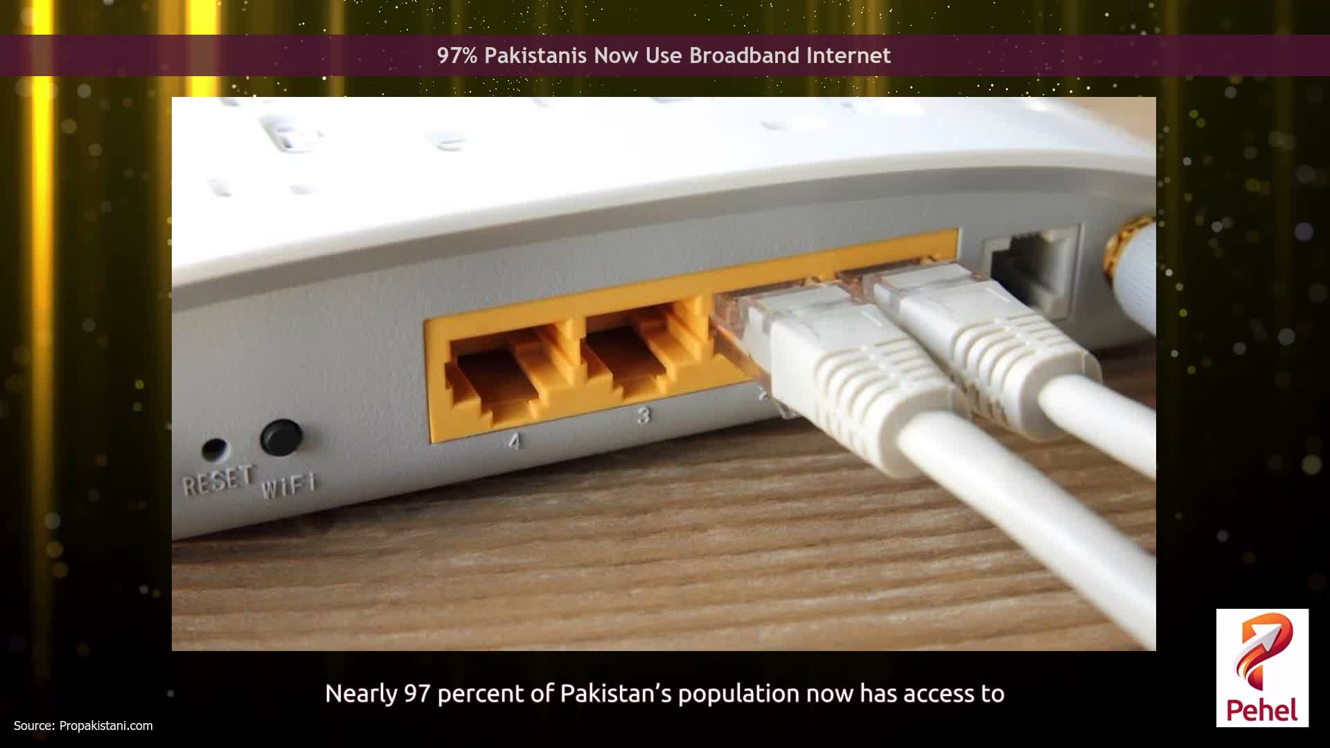 97% Pakistanis Now Use Broadband Internet