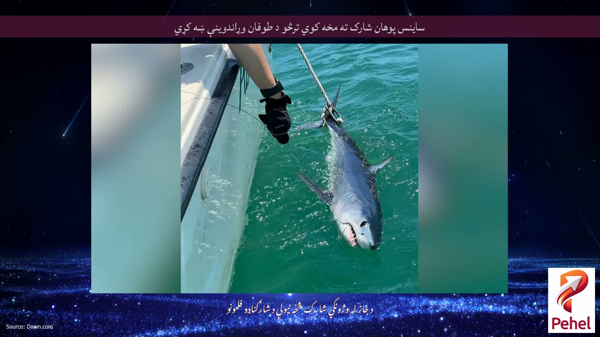 ساینس پوهان شارک ته مخه کوي ترڅو د طوفان وړاندوینې ښه کړي