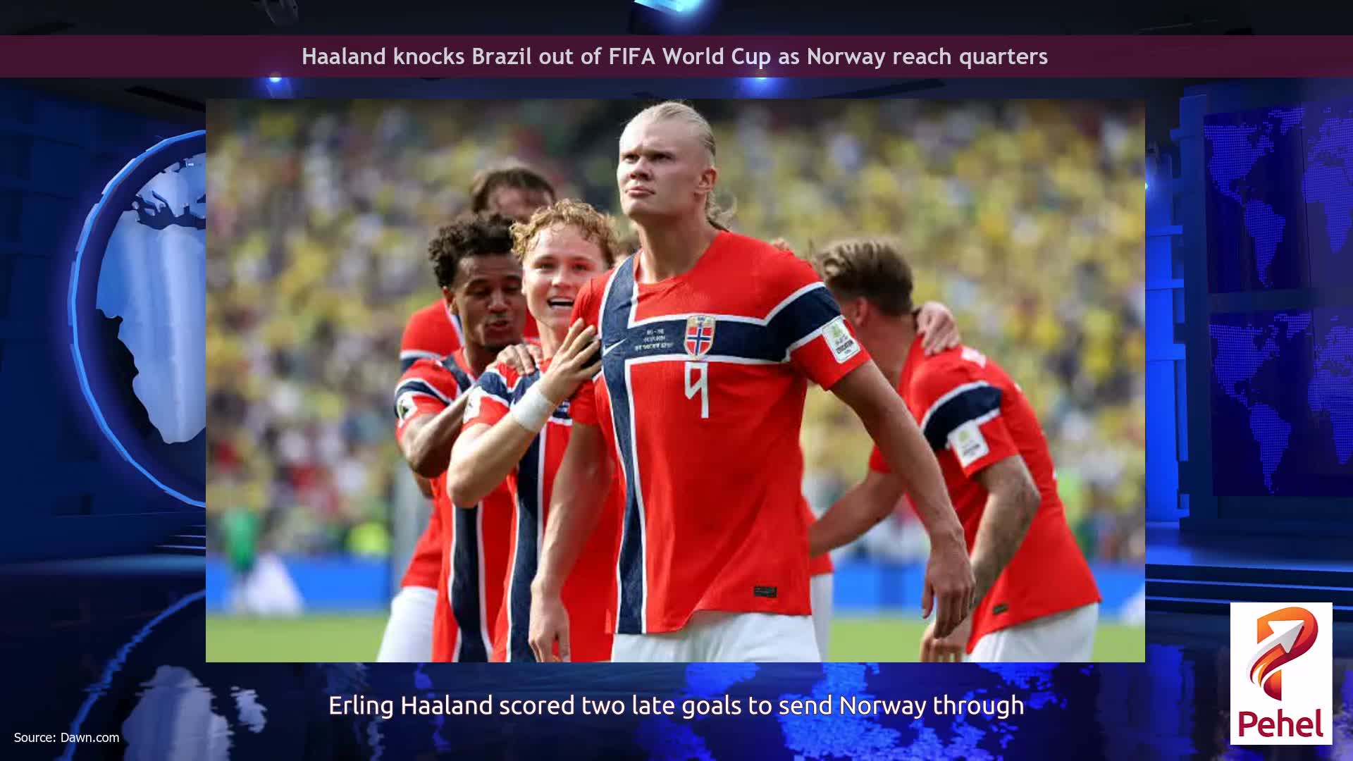 Haaland knocks Brazil out of FIFA World Cup as Norway reach quarters