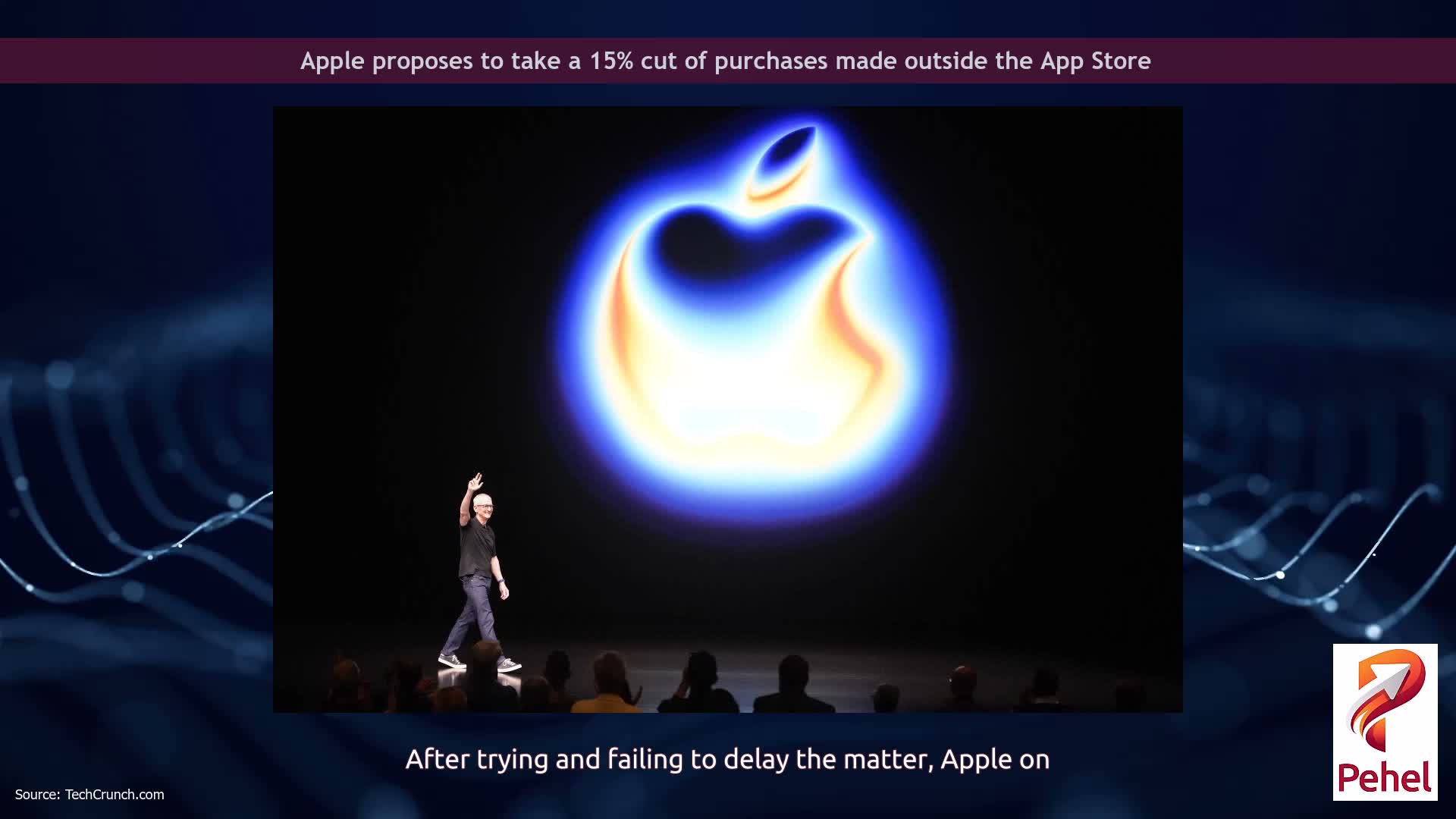 Apple proposes to take a 15% cut of purchases made outside the App Store