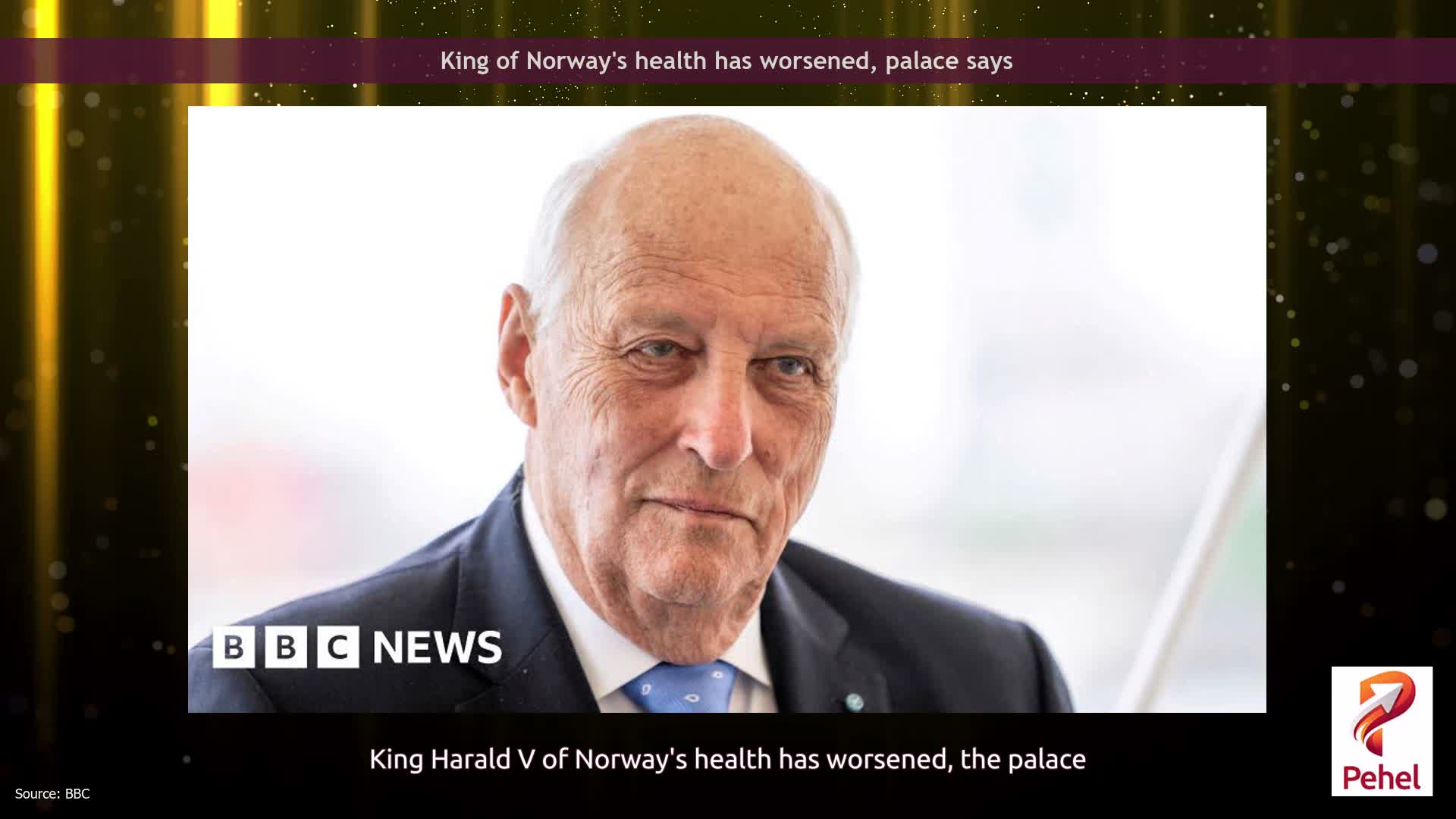 King of Norway's health has worsened, palace says