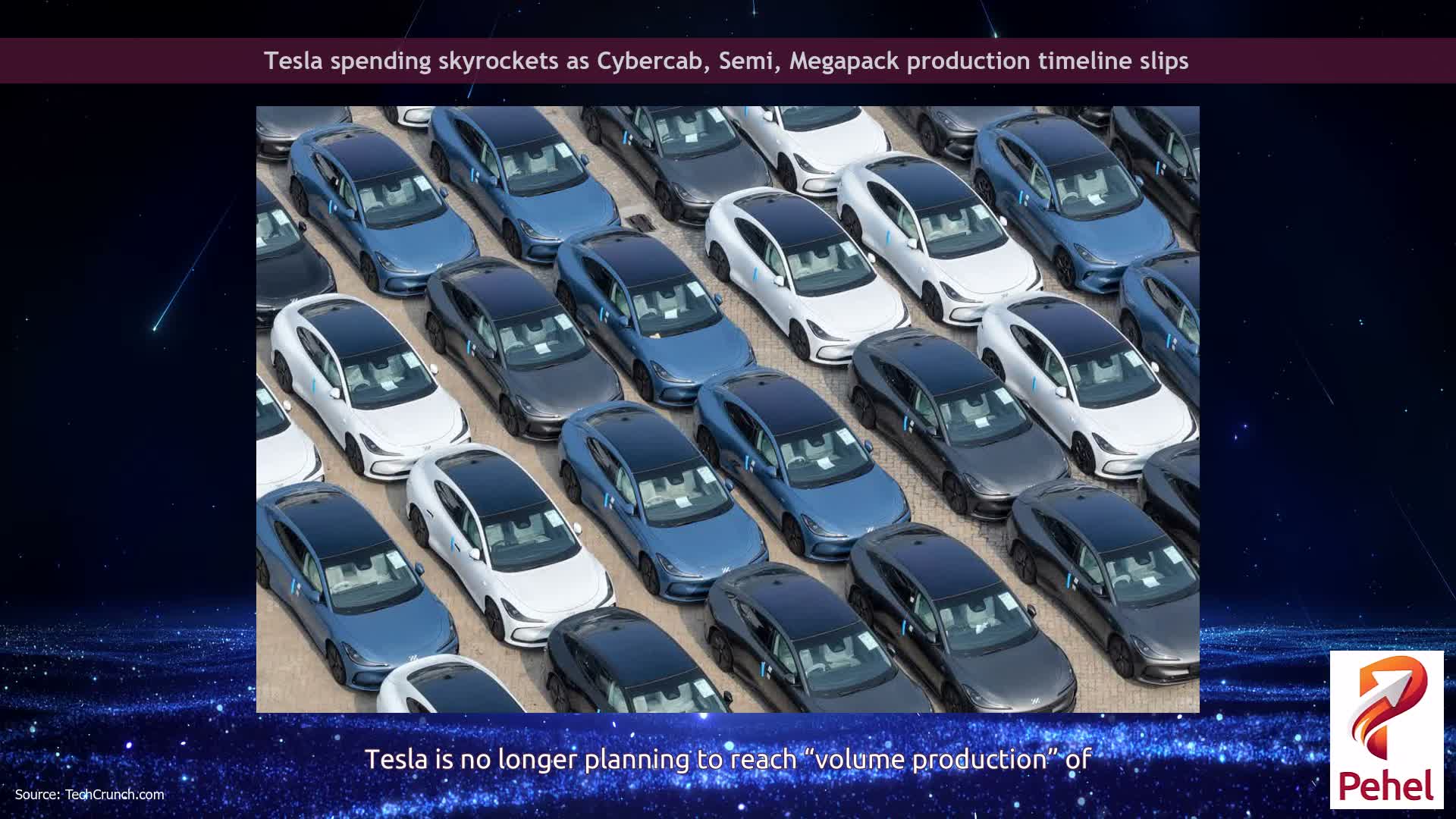 Tesla spending skyrockets as Cybercab, Semi, Megapack production timeline slips