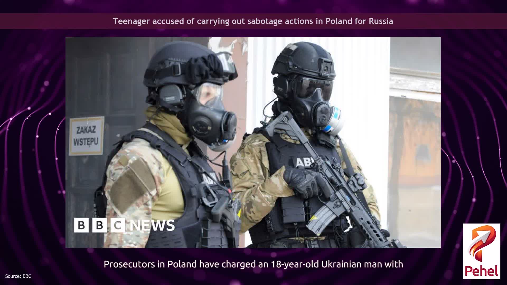 Teenager accused of carrying out sabotage actions in Poland for Russia