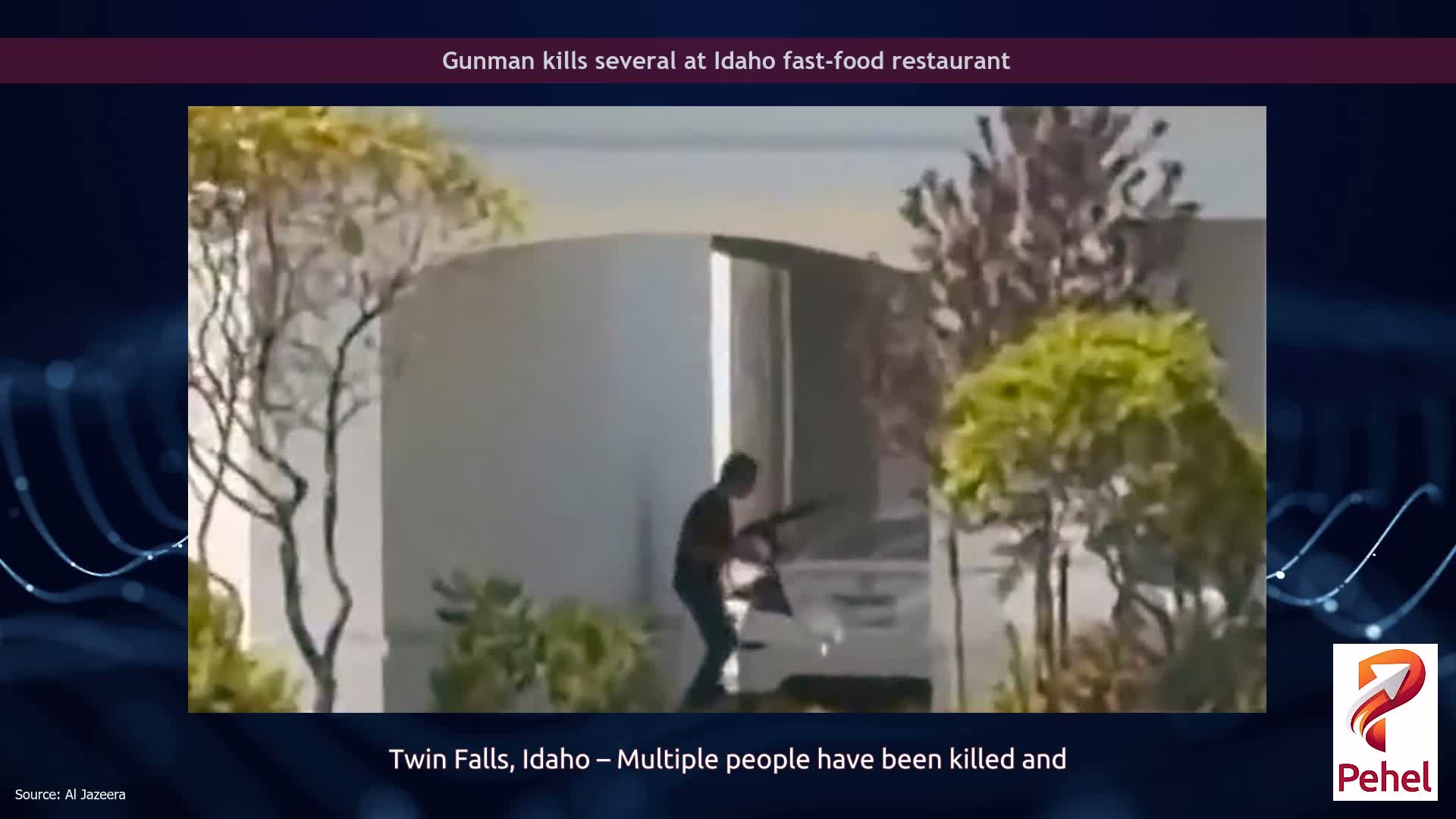 Gunman kills several at Idaho fast-food restaurant