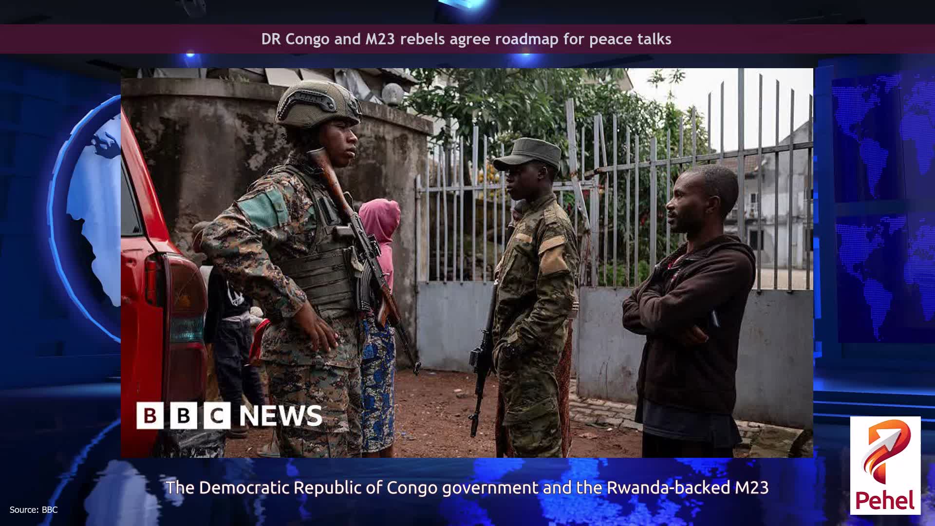 DR Congo and M23 rebels agree roadmap for peace talks